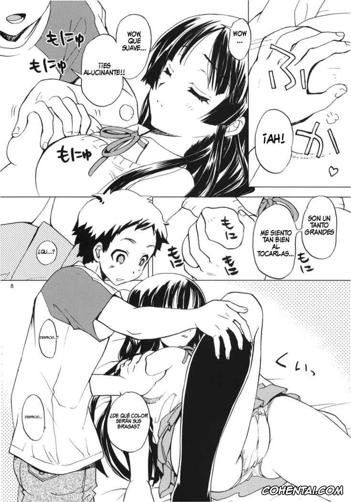 K-ON! xxx, Mio Akiyama xxx, Satoshi Tainaka xxx, Lazy Summer (K-ON!), pagina 7