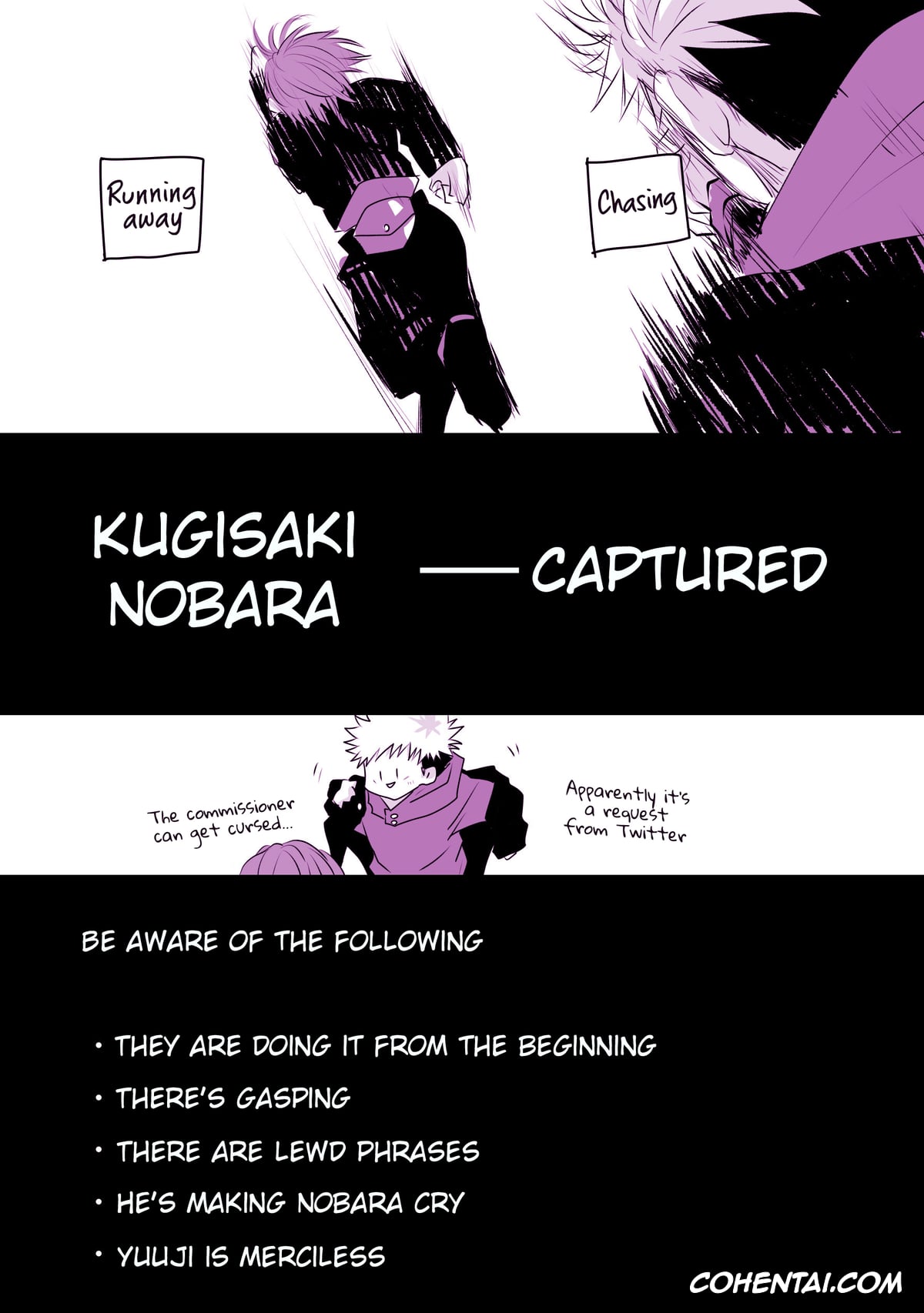 Jujutsu Kaisen hentai, Nobara Kugisaki hentai, Yuuji Itadori hentai, Motto Kimi o Nakasetai (Jujutsu Kaisen), pagina 3