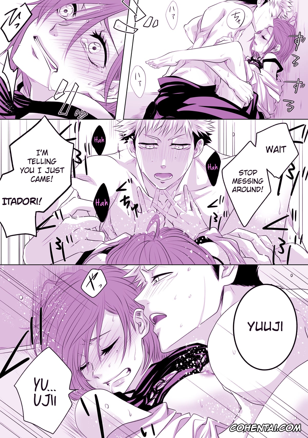 Jujutsu Kaisen hentai, Nobara Kugisaki hentai, Yuuji Itadori hentai, Motto Kimi o Nakasetai (Jujutsu Kaisen), pagina 15