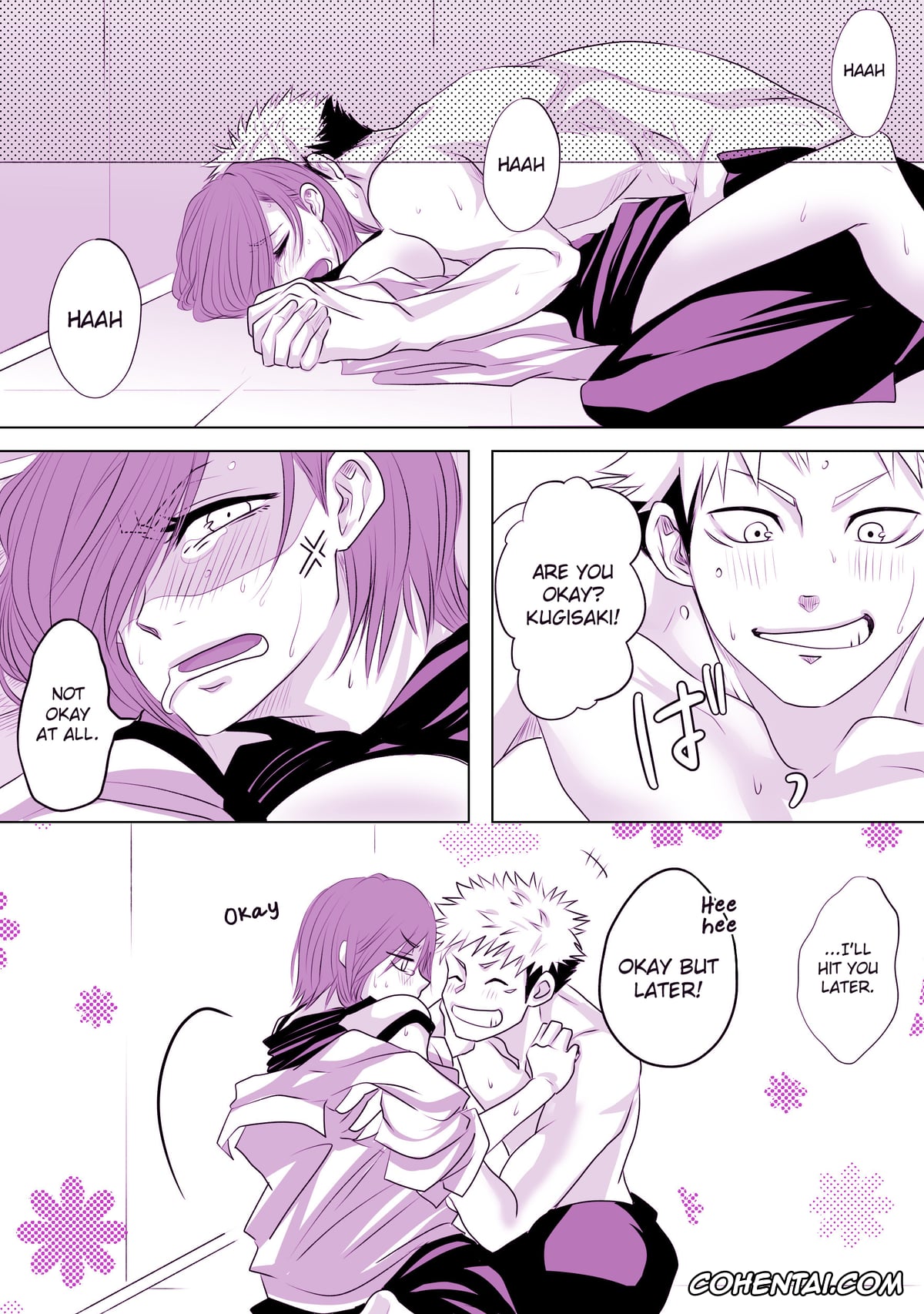 Jujutsu Kaisen hentai, Nobara Kugisaki hentai, Yuuji Itadori hentai, Motto Kimi o Nakasetai (Jujutsu Kaisen), pagina 18