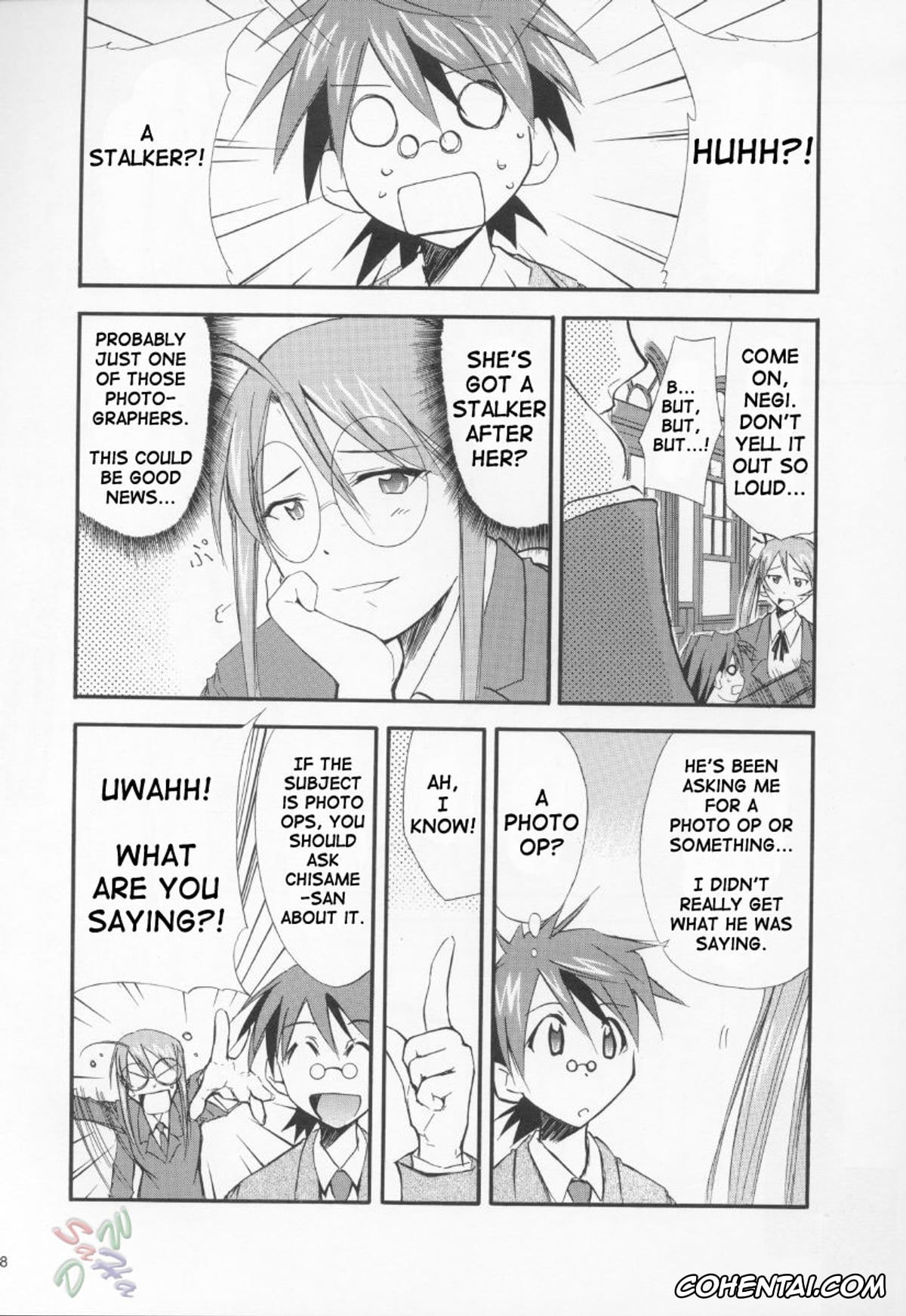 Mahou Sensei Negima xxx, Asuna Kagurazaka xxx, Chisame Hasegawa xxx, Negimaru! 3 (Mahou Sensei Negima!), pagina 7