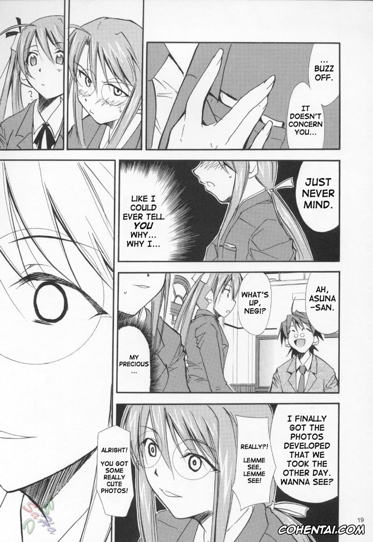 Mahou Sensei Negima hentai, Asuna Kagurazaka hentai, Chisame Hasegawa hentai, Negimaru! 3 (Mahou Sensei Negima!), pagina 18