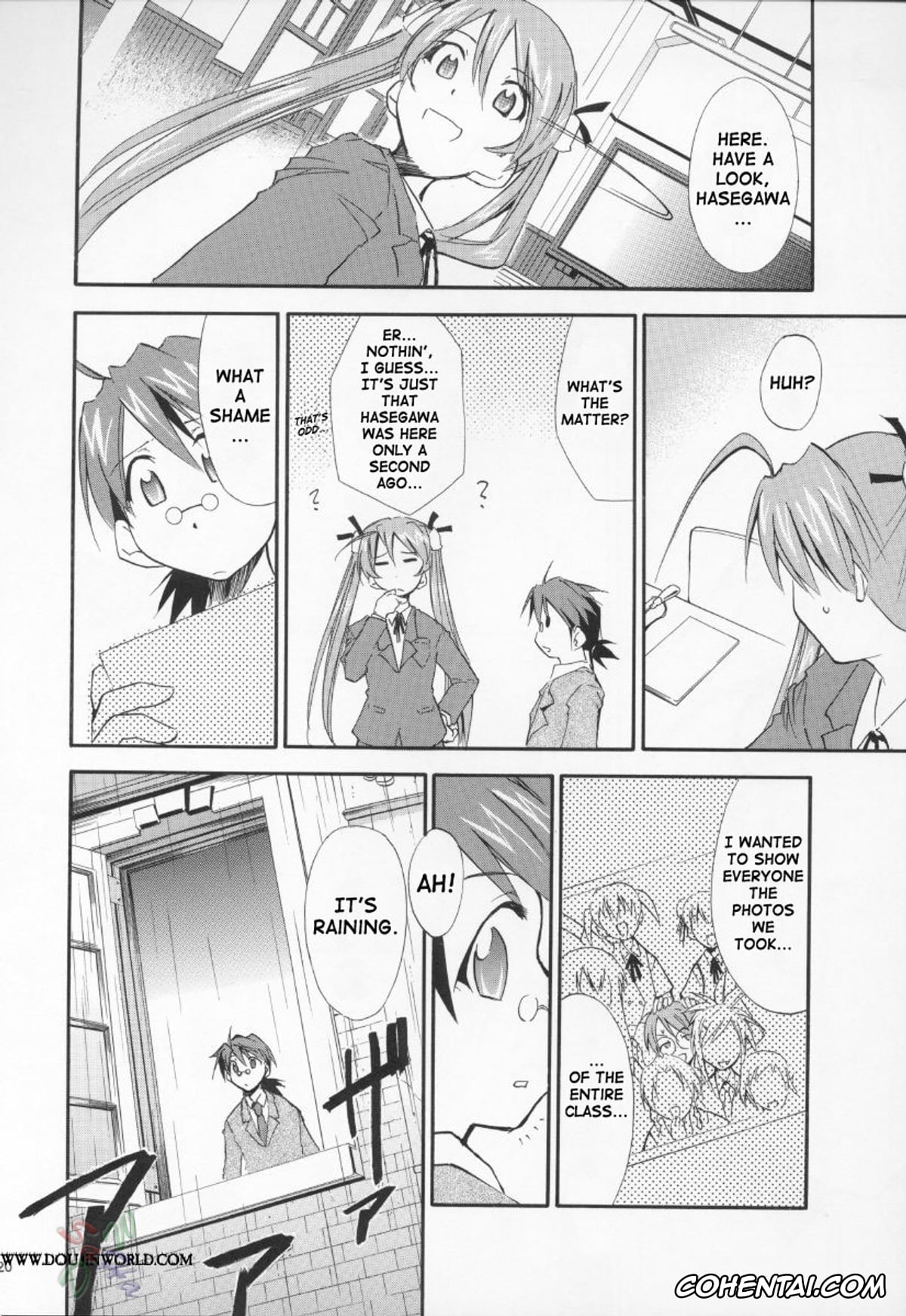 Mahou Sensei Negima xxx, Asuna Kagurazaka xxx, Chisame Hasegawa xxx, Negimaru! 3 (Mahou Sensei Negima!), pagina 19