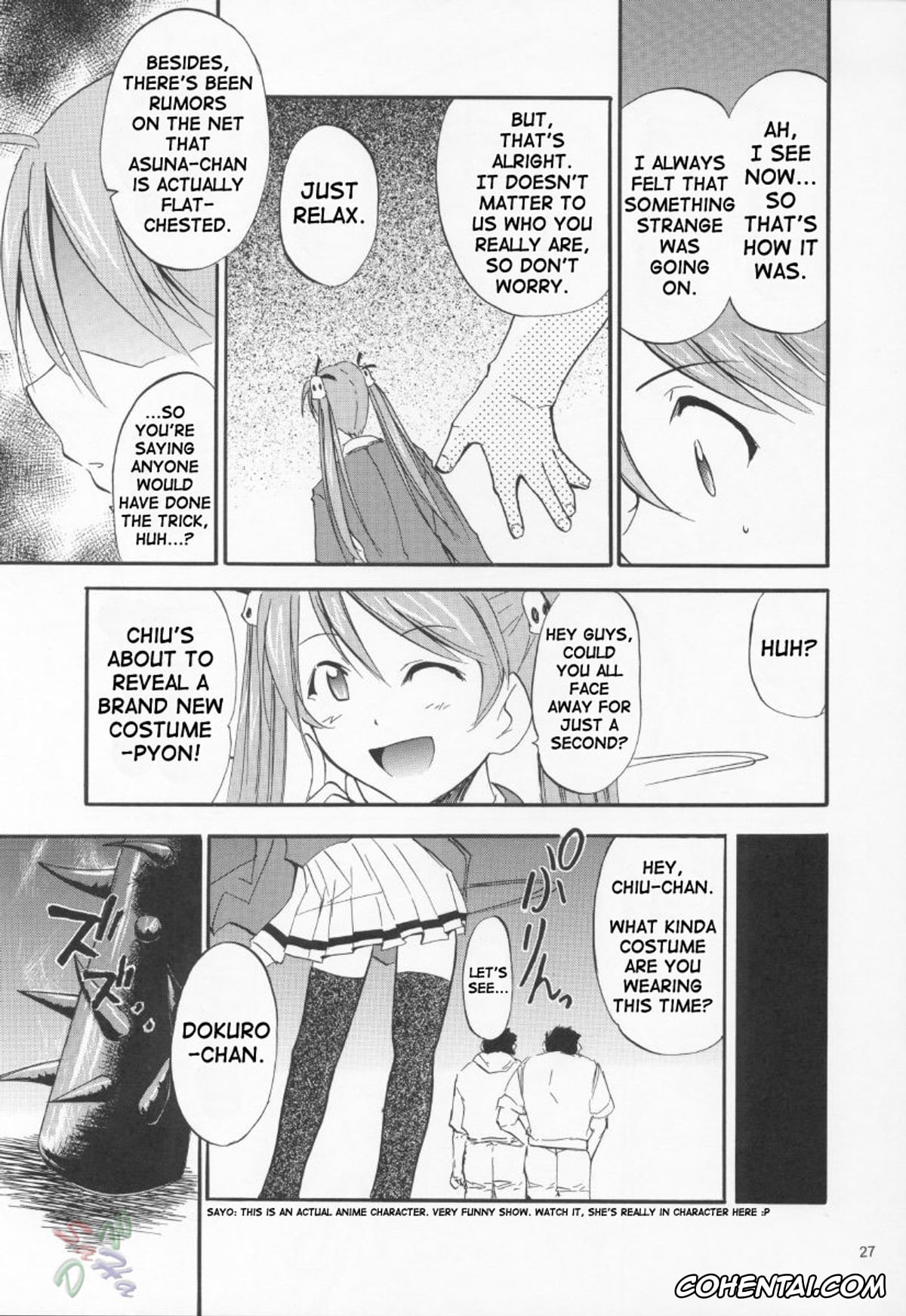 Mahou Sensei Negima porno, Asuna Kagurazaka porno, Chisame Hasegawa porno, Negimaru! 3 (Mahou Sensei Negima!), pagina 26