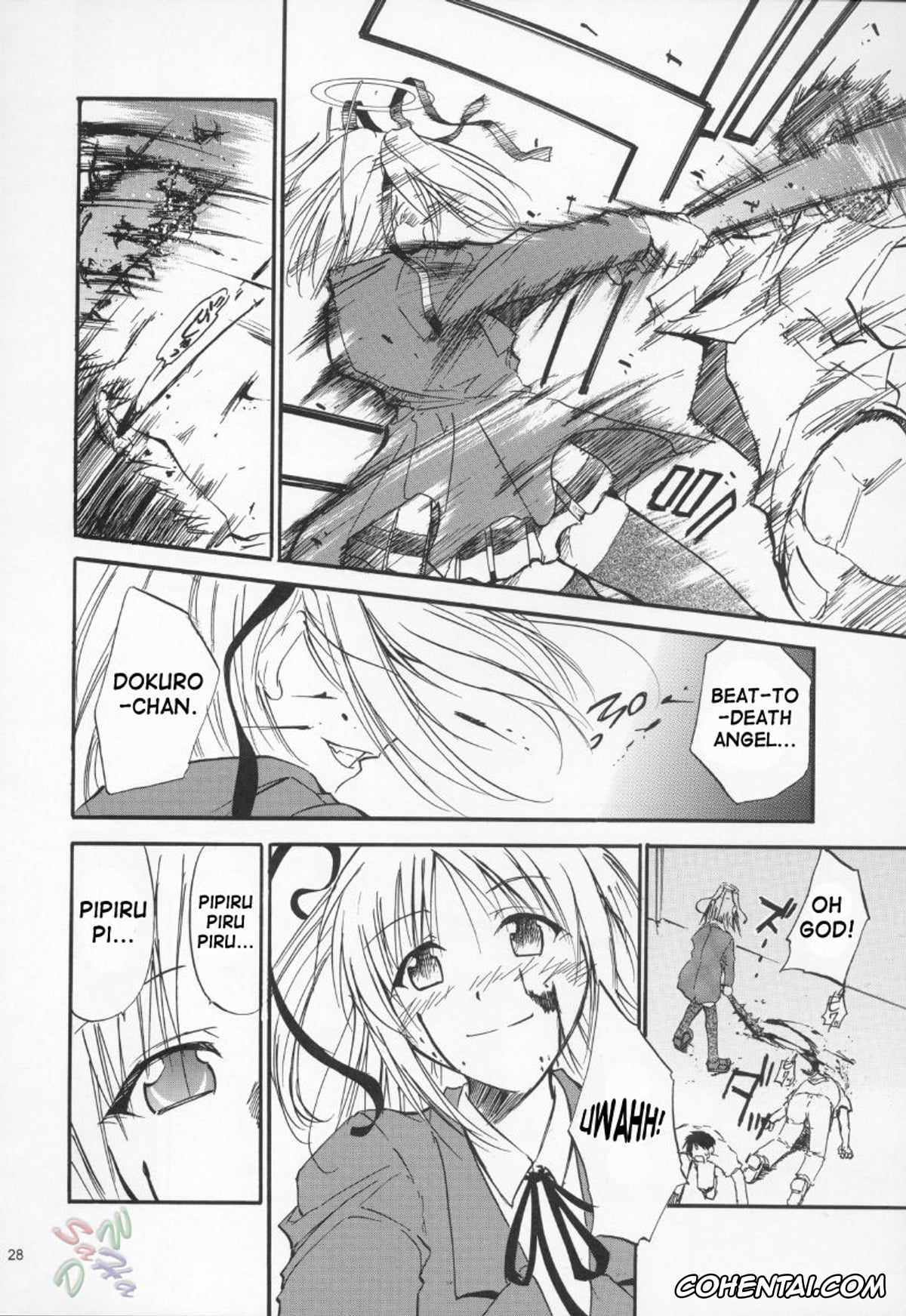 Mahou Sensei Negima hentai, Asuna Kagurazaka hentai, Chisame Hasegawa hentai, Negimaru! 3 (Mahou Sensei Negima!), pagina 27