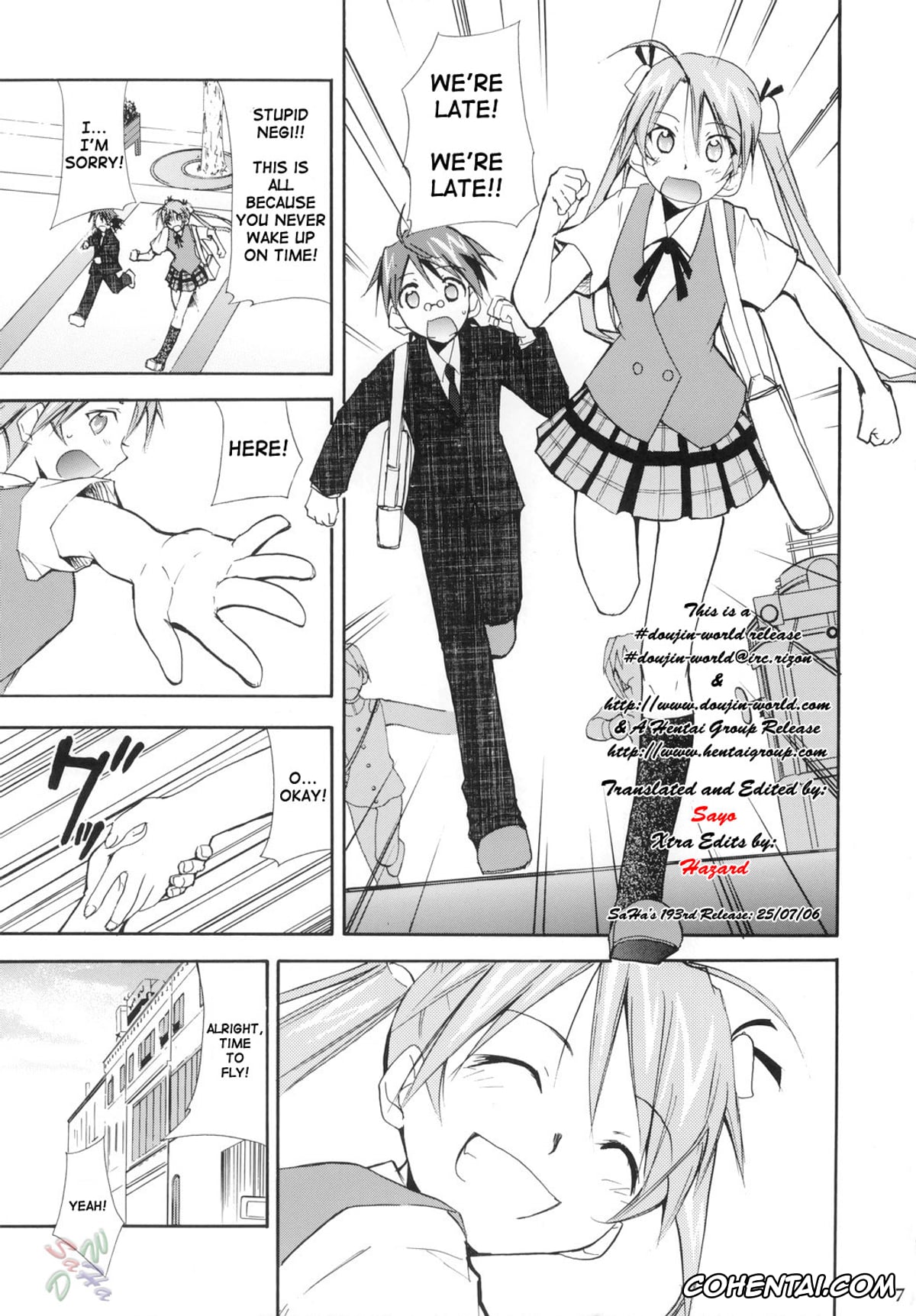 Mahou Sensei Negima hentai, Asuna Kagurazaka hentai, Chisame Hasegawa hentai, Negimaru! 4 (Mahou Sensei Negima!), pagina 6