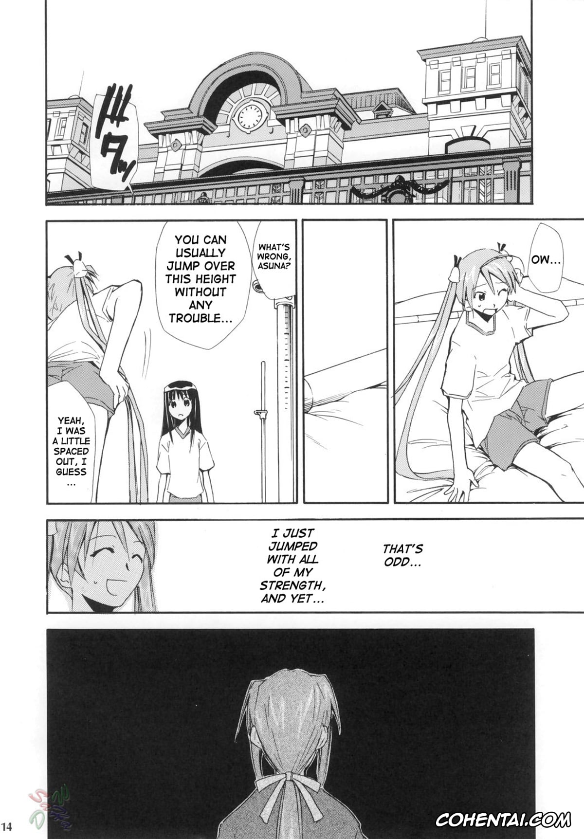 Mahou Sensei Negima xxx, Asuna Kagurazaka xxx, Chisame Hasegawa xxx, Negimaru! 4 (Mahou Sensei Negima!), pagina 13
