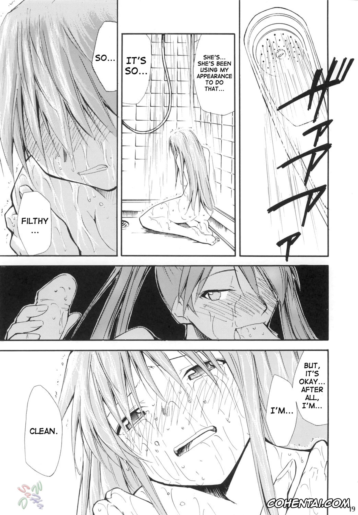 Mahou Sensei Negima hentai, Asuna Kagurazaka hentai, Chisame Hasegawa hentai, Negimaru! 4 (Mahou Sensei Negima!), pagina 18