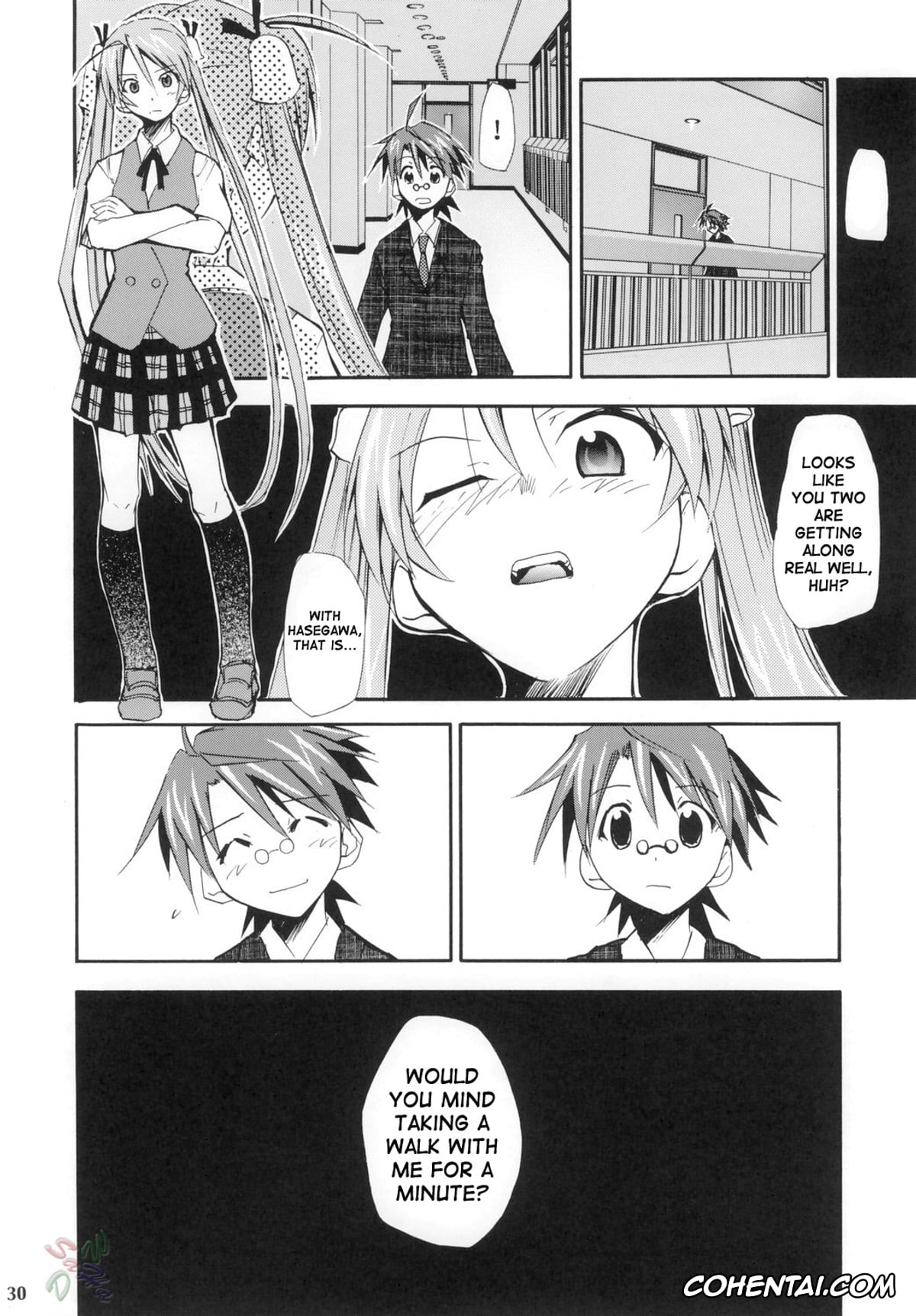 Mahou Sensei Negima porno, Asuna Kagurazaka porno, Chisame Hasegawa porno, Negimaru! 4 (Mahou Sensei Negima!), pagina 29