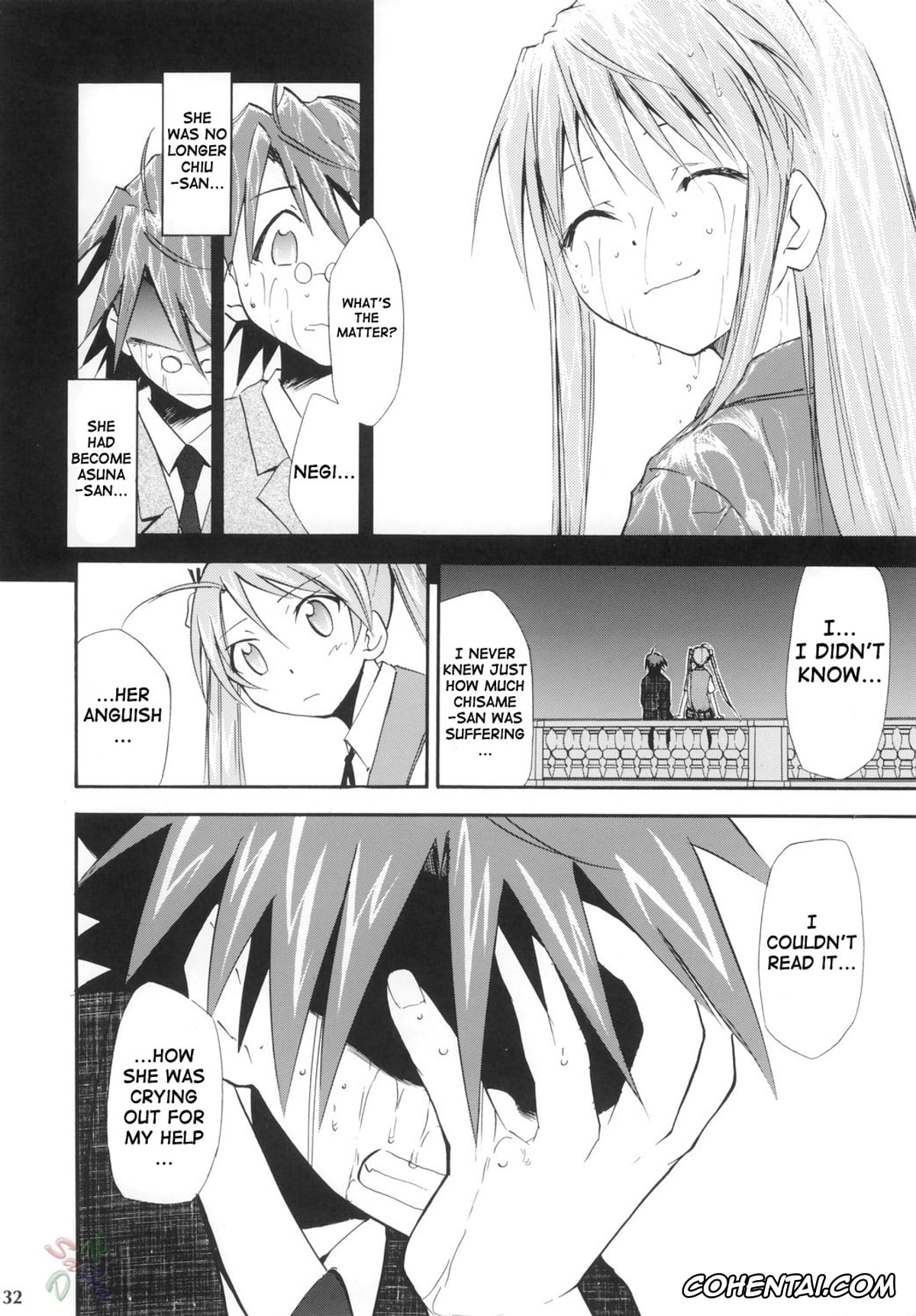 Mahou Sensei Negima xxx, Asuna Kagurazaka xxx, Chisame Hasegawa xxx, Negimaru! 4 (Mahou Sensei Negima!), pagina 31