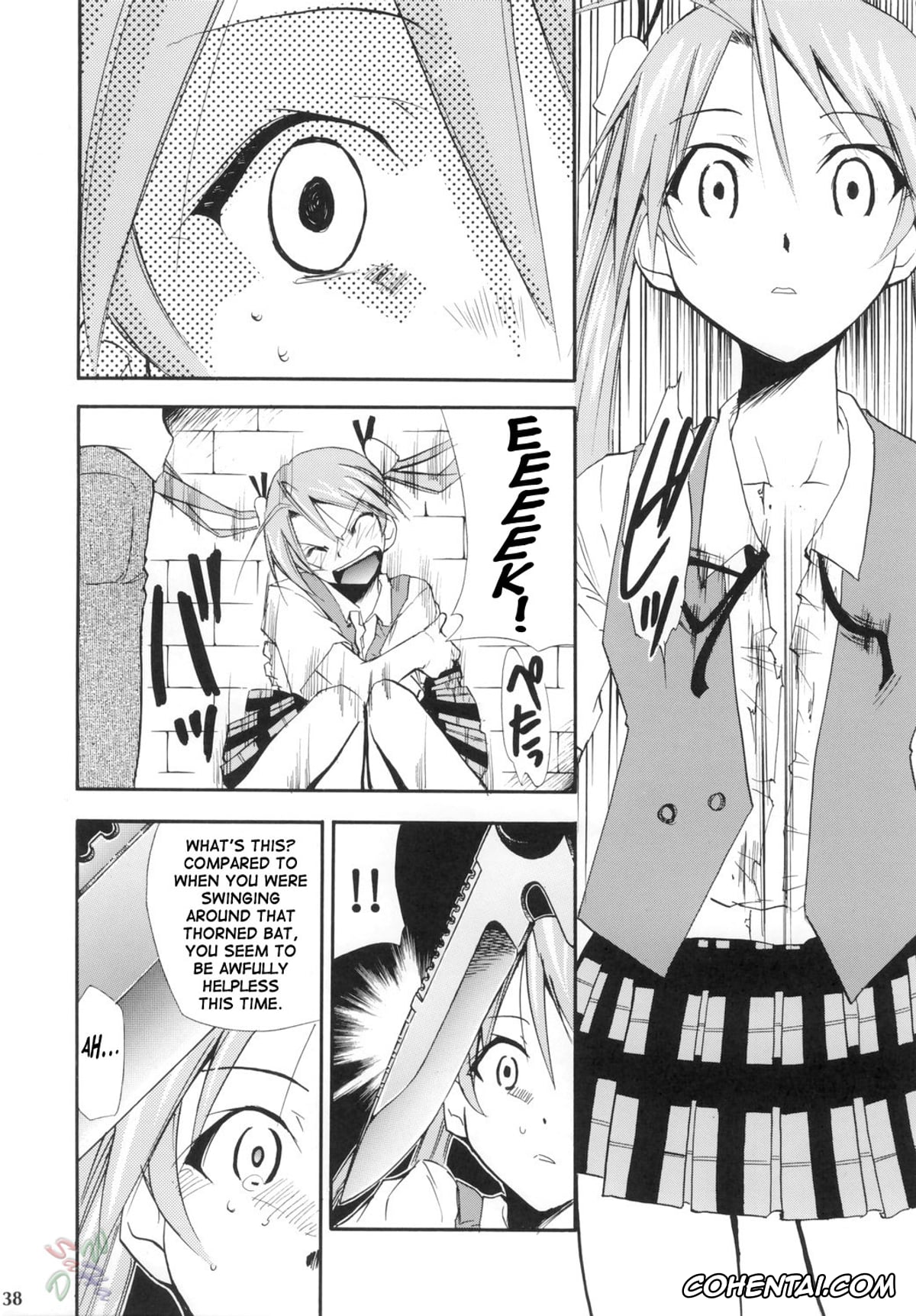 Mahou Sensei Negima xxx, Asuna Kagurazaka xxx, Chisame Hasegawa xxx, Negimaru! 4 (Mahou Sensei Negima!), pagina 37