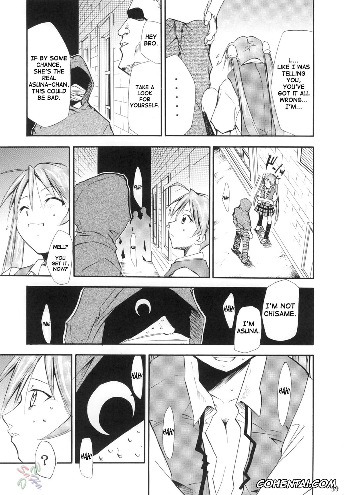 Mahou Sensei Negima porno, Asuna Kagurazaka porno, Chisame Hasegawa porno, Negimaru! 4 (Mahou Sensei Negima!), pagina 38