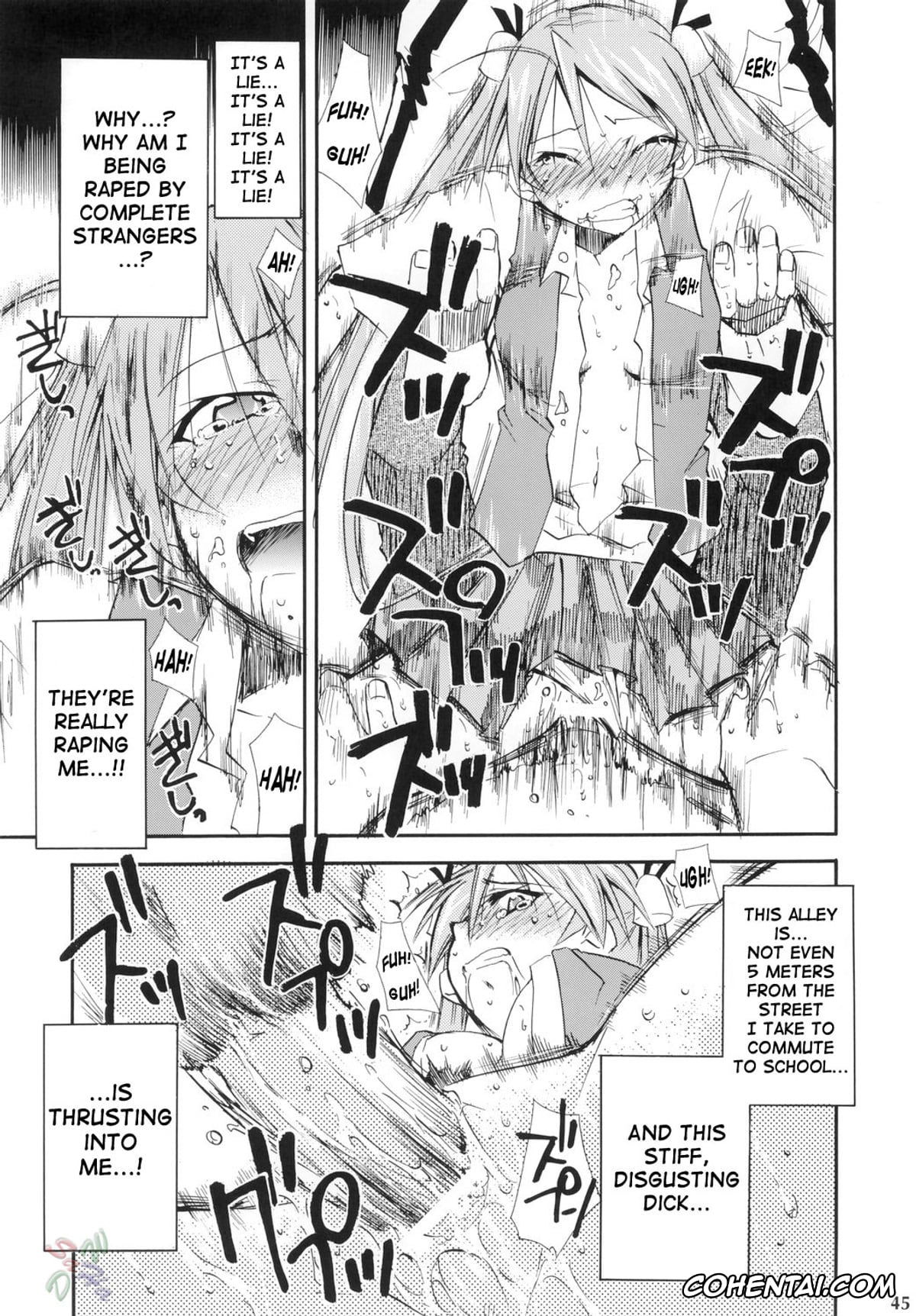 Mahou Sensei Negima porno, Asuna Kagurazaka porno, Chisame Hasegawa porno, Negimaru! 4 (Mahou Sensei Negima!), pagina 44