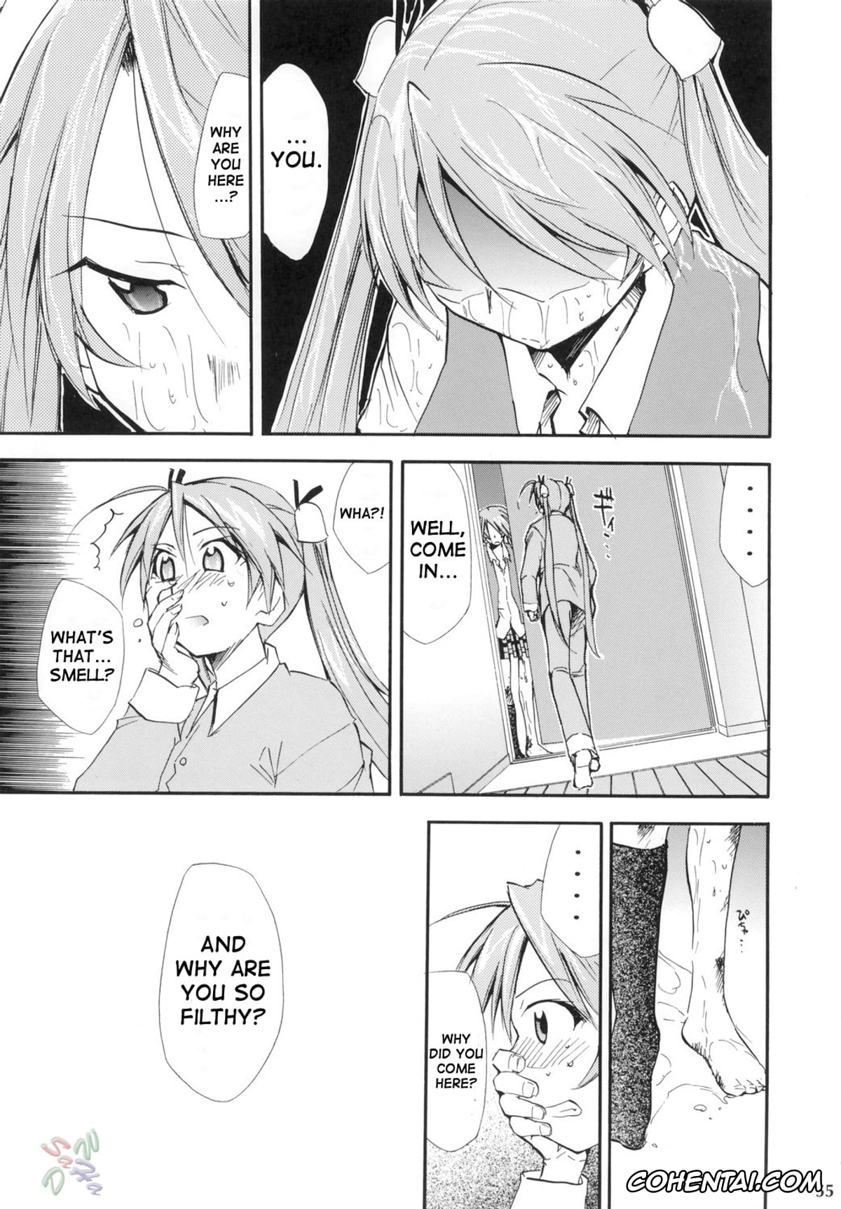 Mahou Sensei Negima hentai, Asuna Kagurazaka hentai, Chisame Hasegawa hentai, Negimaru! 4 (Mahou Sensei Negima!), pagina 54