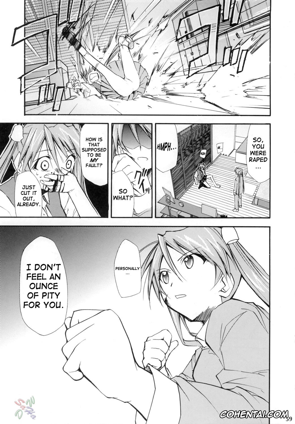 Mahou Sensei Negima xxx, Asuna Kagurazaka xxx, Chisame Hasegawa xxx, Negimaru! 4 (Mahou Sensei Negima!), pagina 58