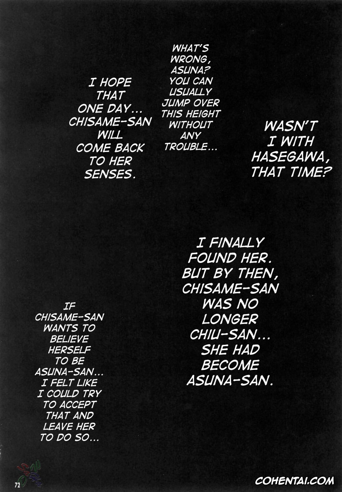 Mahou Sensei Negima hentai, Asuna Kagurazaka hentai, Chisame Hasegawa hentai, Negimaru! 4 (Mahou Sensei Negima!), pagina 69