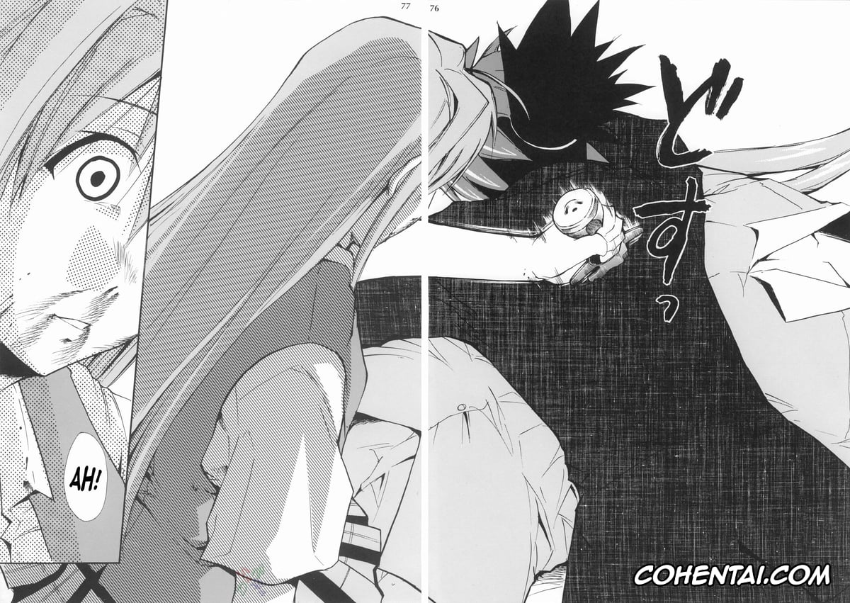 Mahou Sensei Negima xxx, Asuna Kagurazaka xxx, Chisame Hasegawa xxx, Negimaru! 4 (Mahou Sensei Negima!), pagina 73