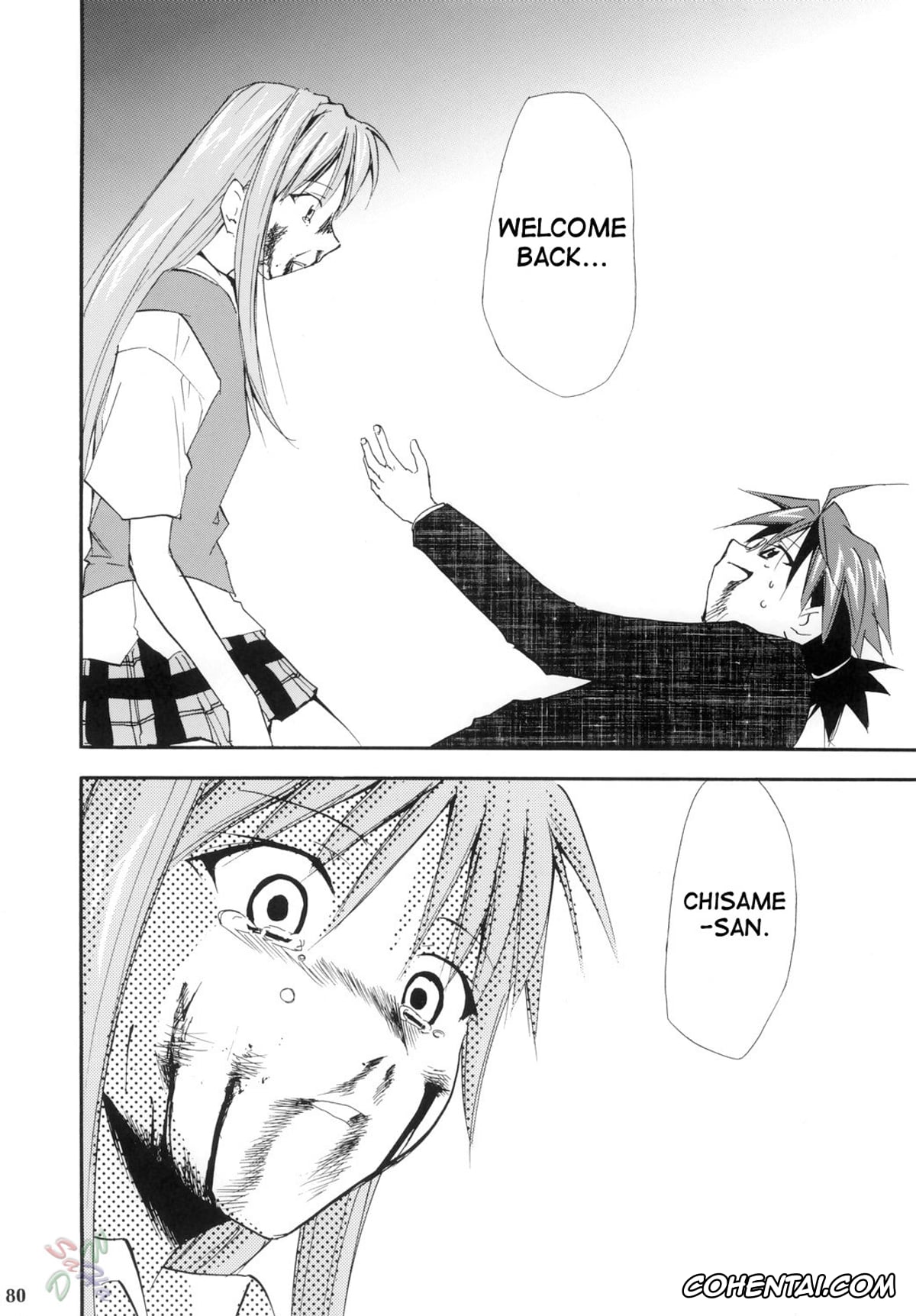 Mahou Sensei Negima xxx, Asuna Kagurazaka xxx, Chisame Hasegawa xxx, Negimaru! 4 (Mahou Sensei Negima!), pagina 76