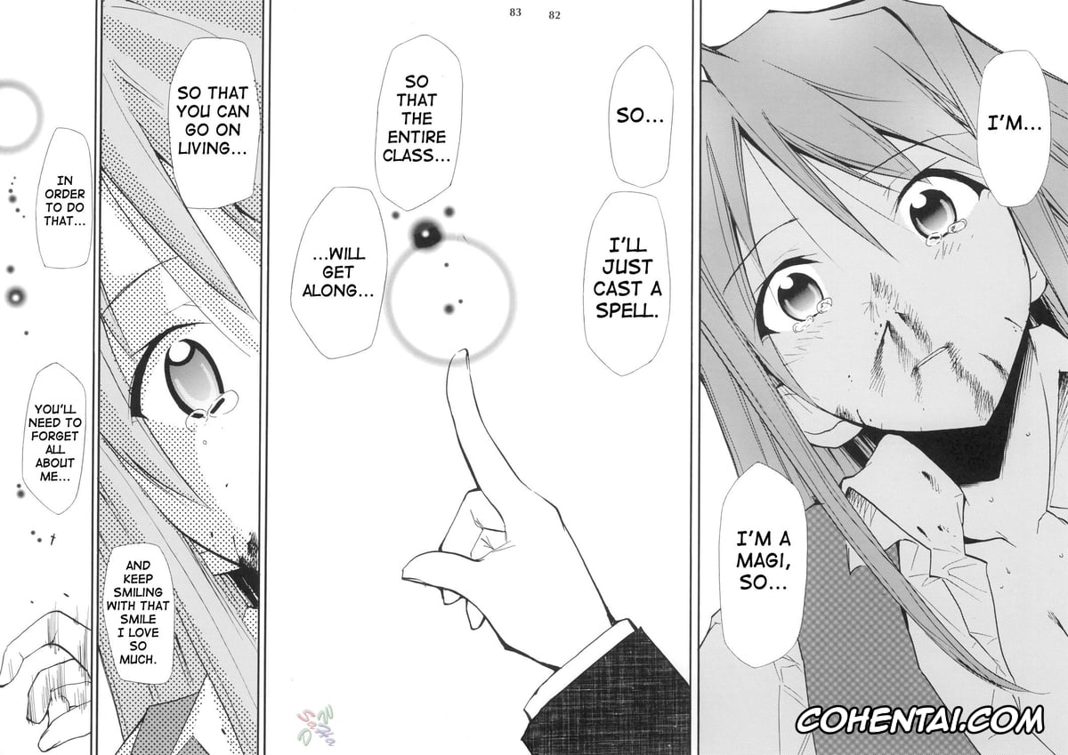 Mahou Sensei Negima hentai, Asuna Kagurazaka hentai, Chisame Hasegawa hentai, Negimaru! 4 (Mahou Sensei Negima!), pagina 78
