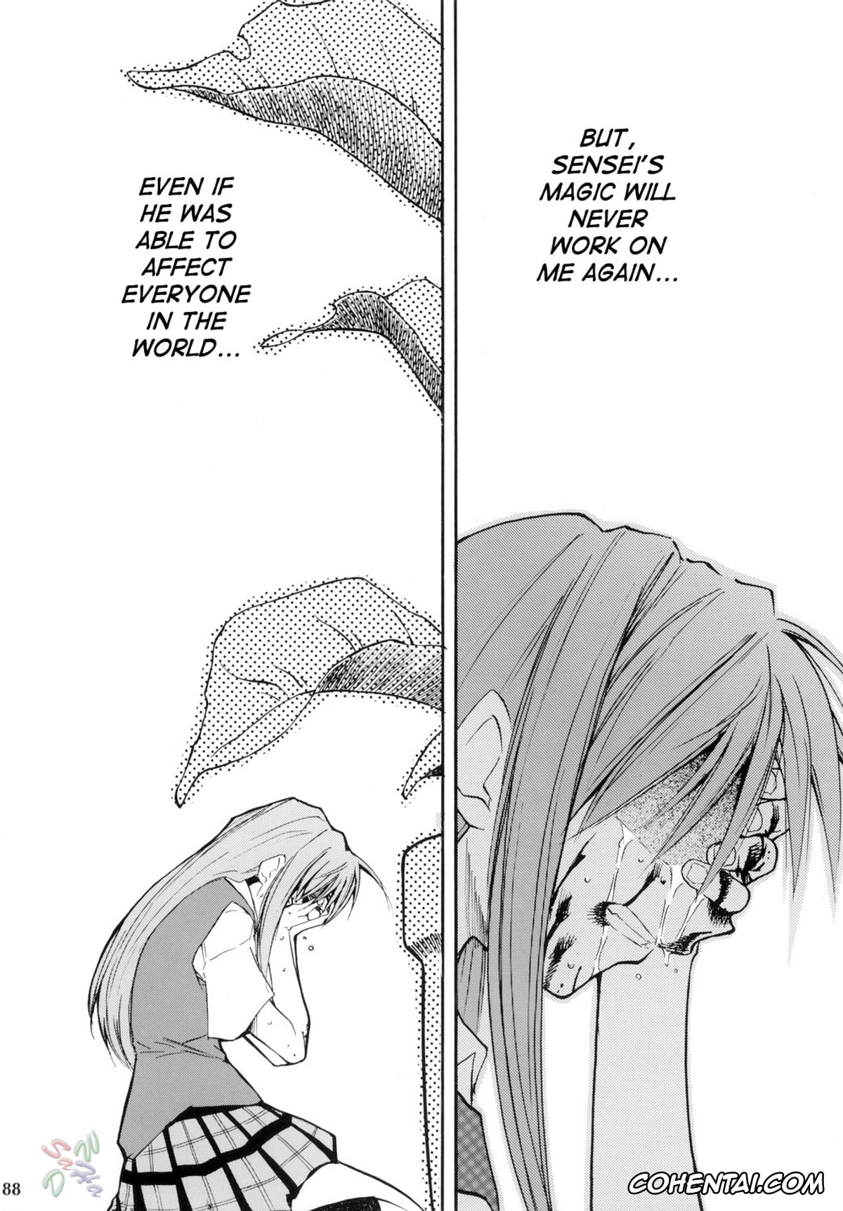 Mahou Sensei Negima xxx, Asuna Kagurazaka xxx, Chisame Hasegawa xxx, Negimaru! 4 (Mahou Sensei Negima!), pagina 82