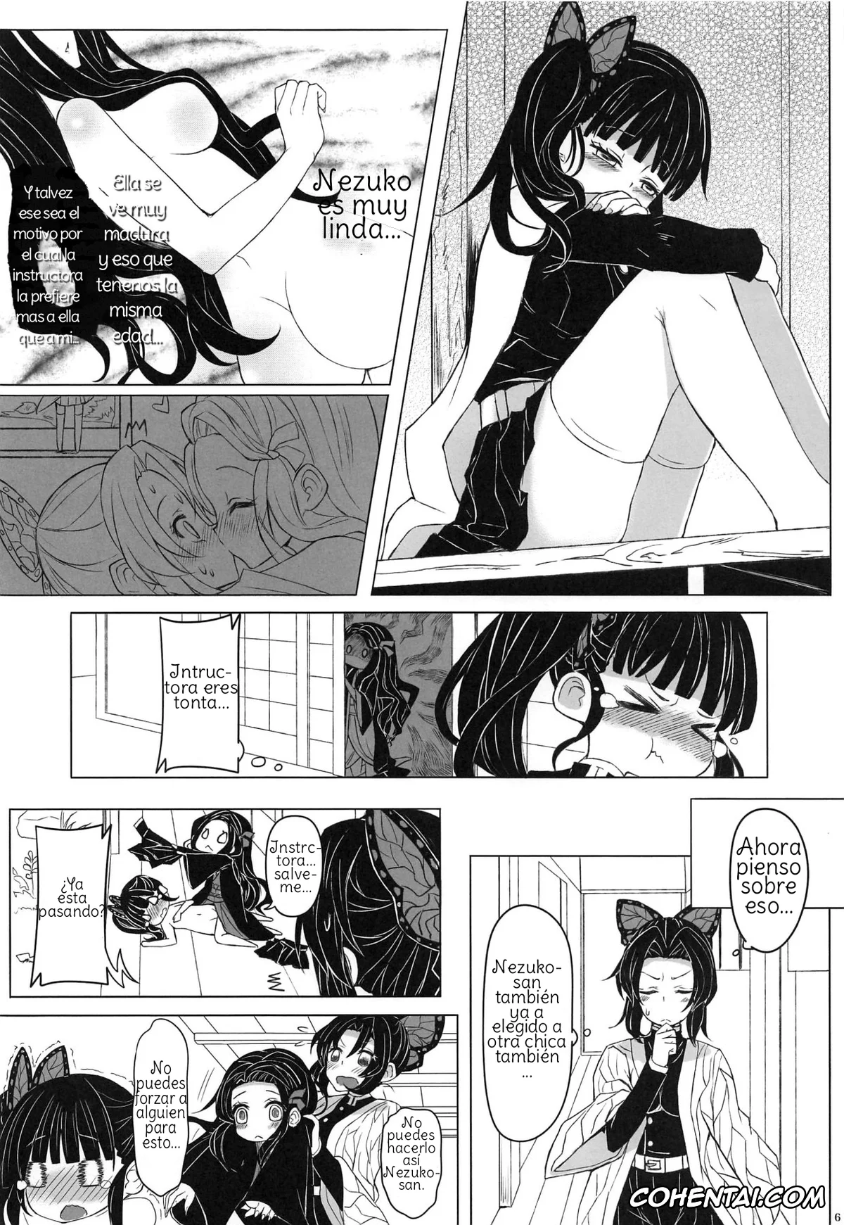 Kimetsu No Yaiba | Demon Slayer xxx, Kanao Tsuyuri xxx, Nezuko Kamado xxx, Shinobu Kochou xxx, Saikin, Imouto no Yousu ga Chotto Okashiin daga. (Kimetsu no Yaiba), pagina 7