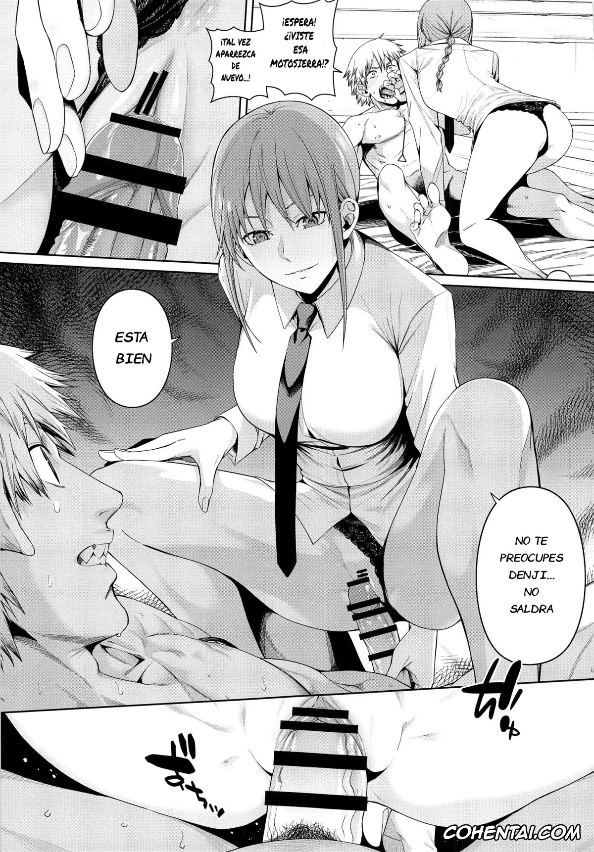 Chainsaw Man porno, Angel Devil porno, Denji porno, Makima porno, Reze porno, Kusarinoko Katsurei (Chainsaw Man), pagina 8