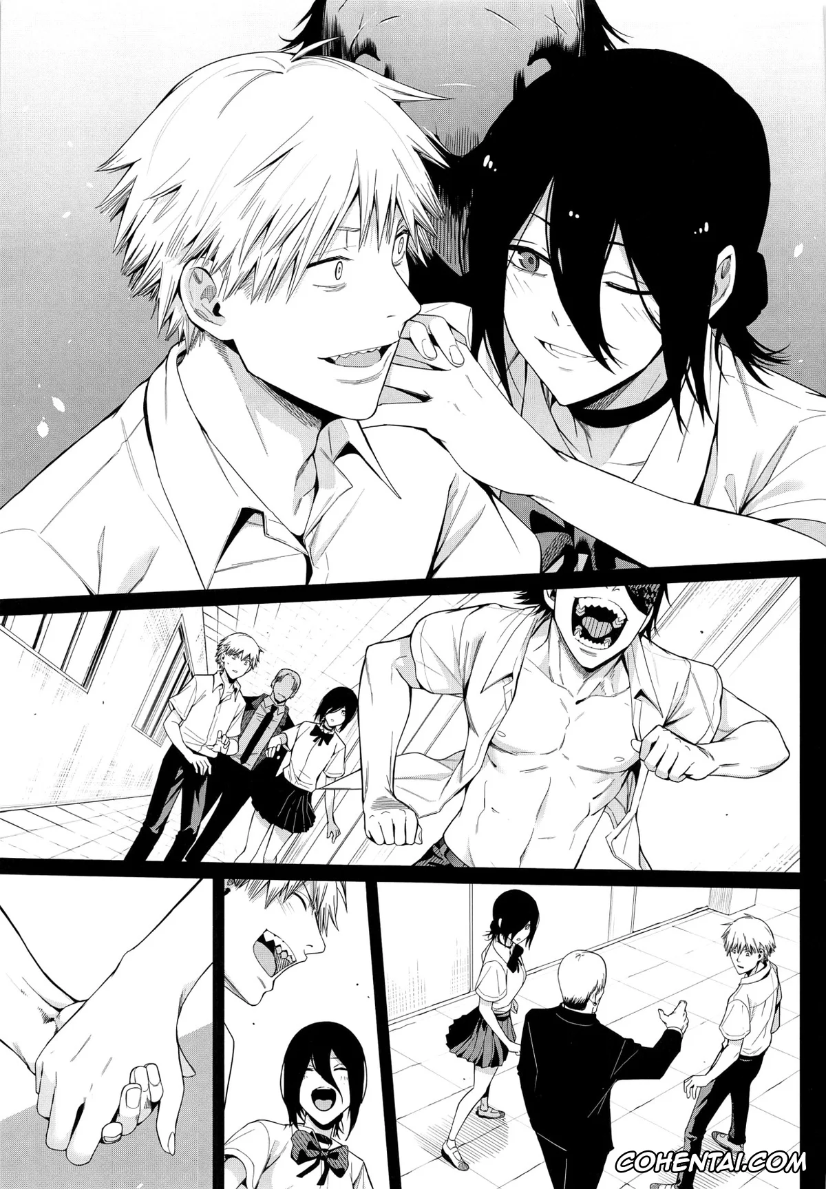 Chainsaw Man xxx, Angel Devil xxx, Denji xxx, Makima xxx, Reze xxx, Kusarinoko Katsurei (Chainsaw Man), pagina 16