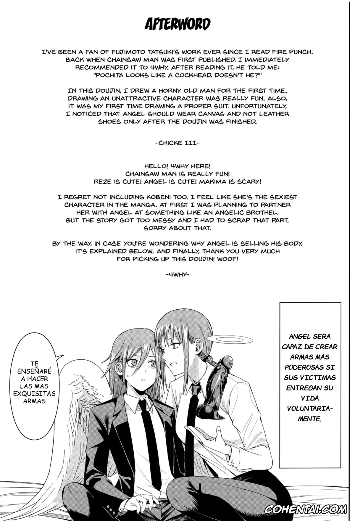 Chainsaw Man porno, Angel Devil porno, Denji porno, Makima porno, Reze porno, Kusarinoko Katsurei (Chainsaw Man), pagina 41