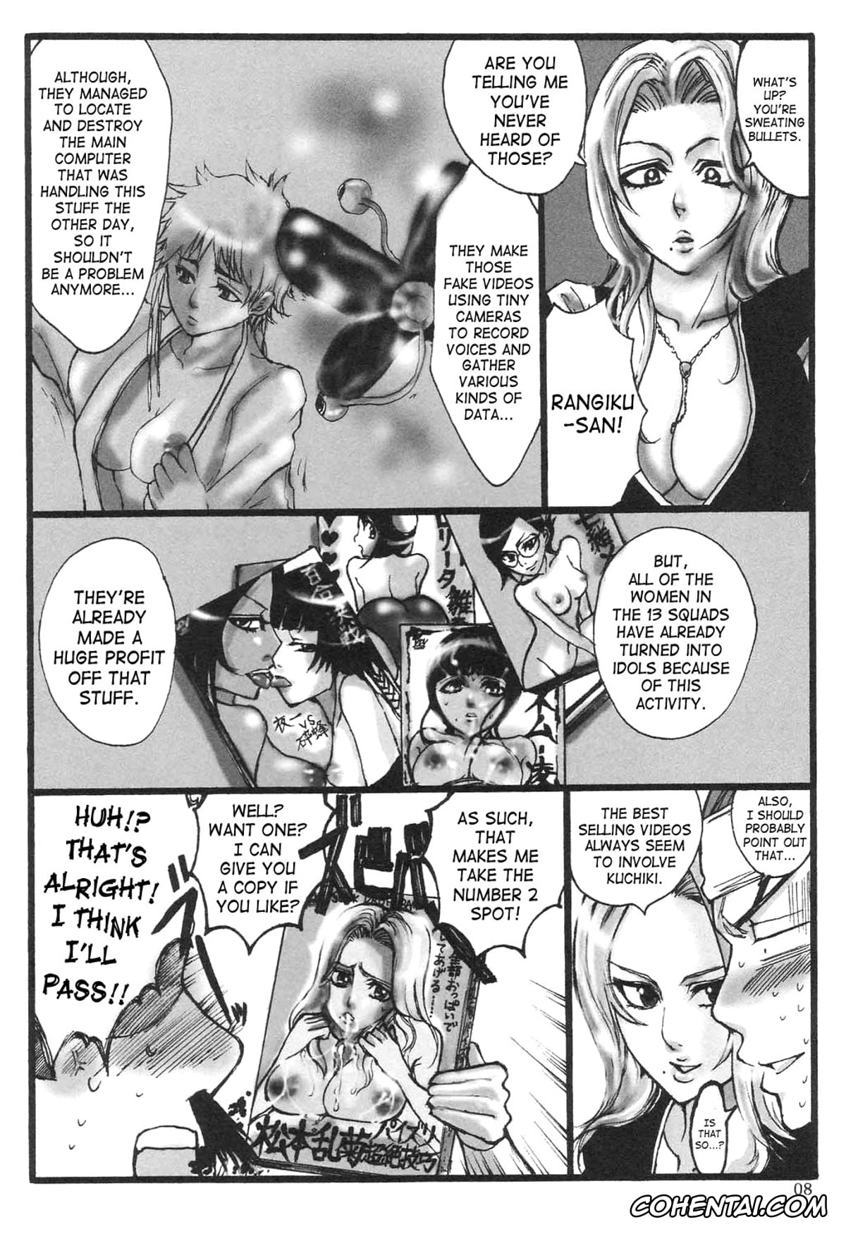 Bleach xxx, Ichigo Kurosaki xxx, Rukia Kuchiki xxx, Kuchiki Rukia Kinbaku (Bleach), pagina 7