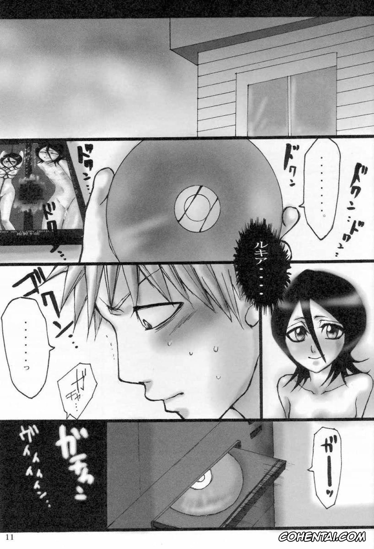 Bleach xxx, Ichigo Kurosaki xxx, Rukia Kuchiki xxx, Kuchiki Rukia Kinbaku (Bleach), pagina 10