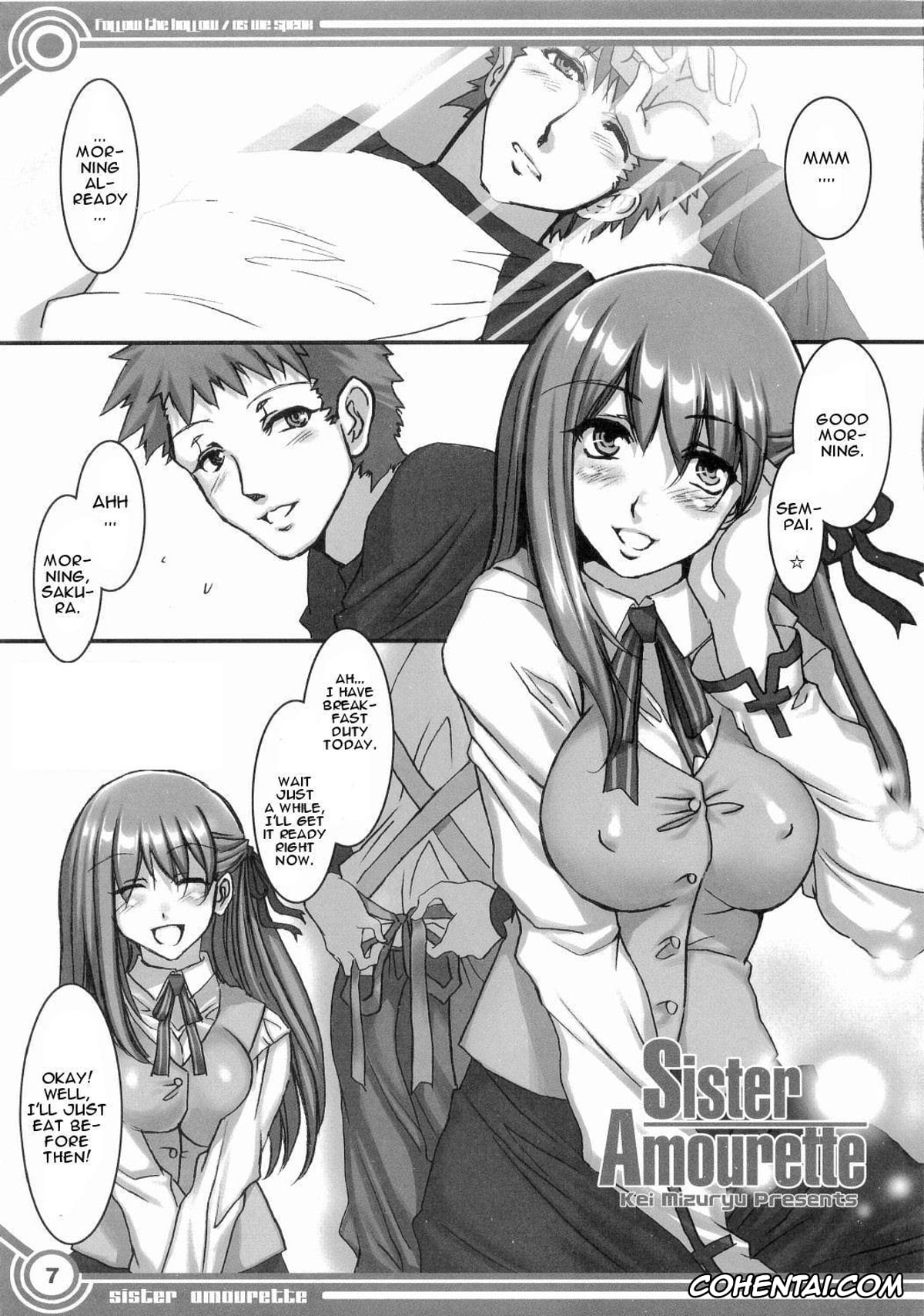 Fate/stay night porno, Fate Hollow Ataraxia porno, Caren Ortensia porno, Sakura Matou porno, Shirou Emiya porno, Follow the Hollow As We Speak (Fate/hollow ataraxia), pagina 8