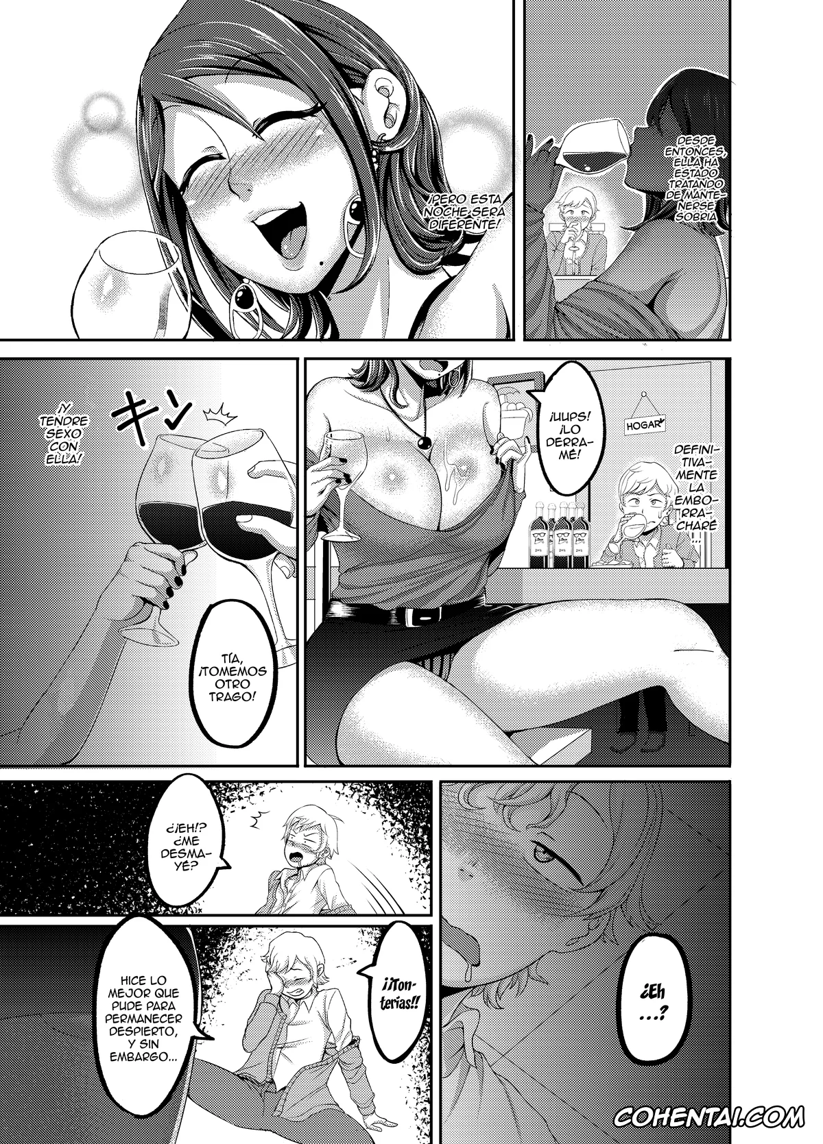 Original hentai, Dosukebe Drinker, pagina 6