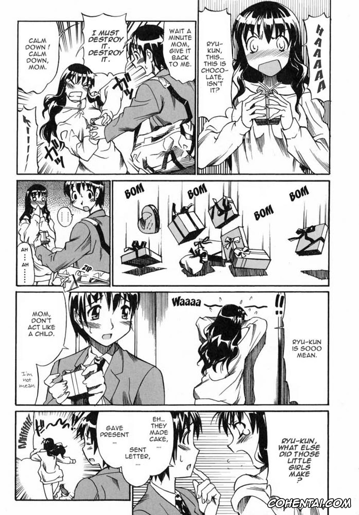 Original hentai, Tokubetsu na Hito (Mamakan 3), pagina 3