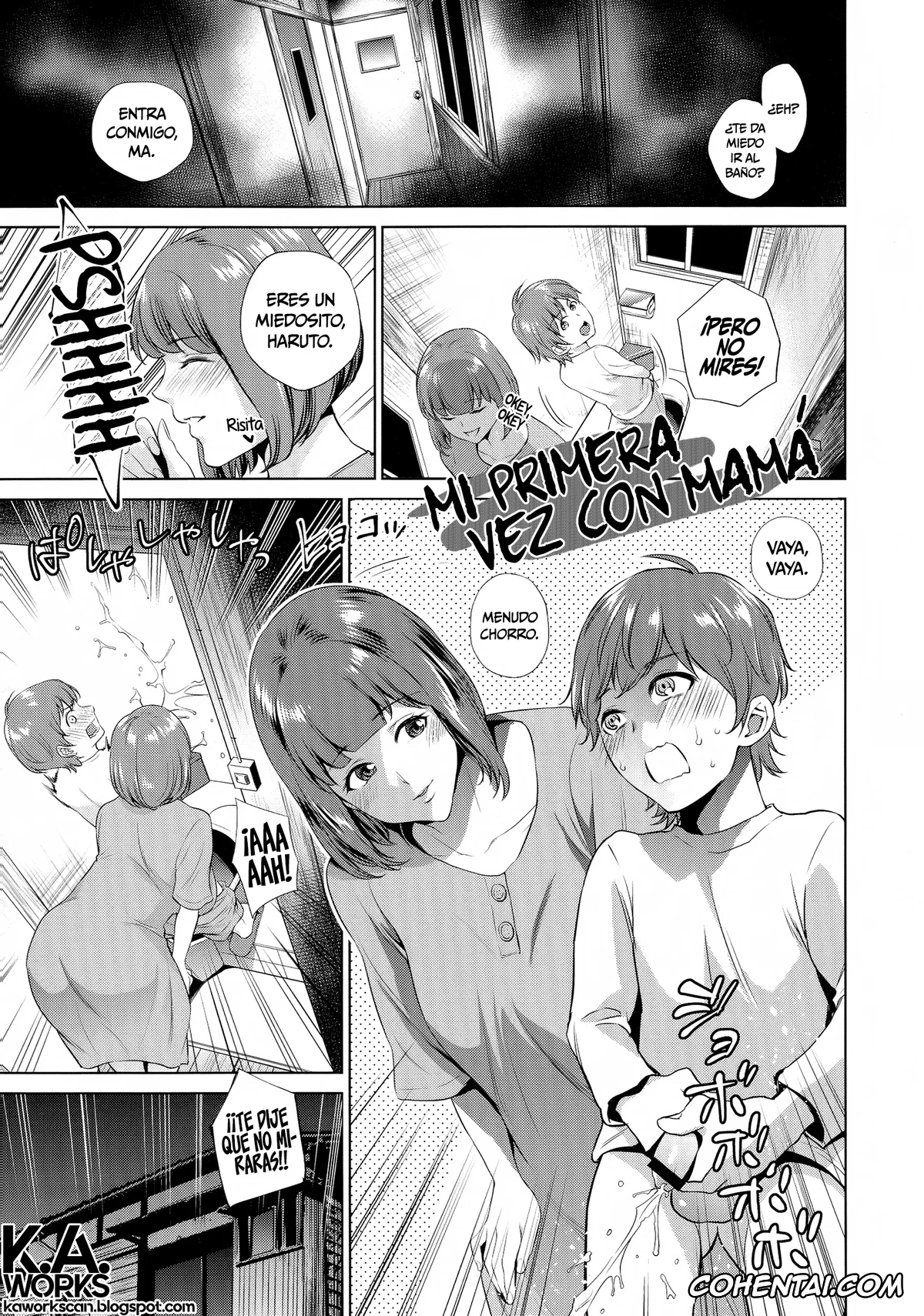 Original xxx, Haha to Majiwaru Hi, pagina 34