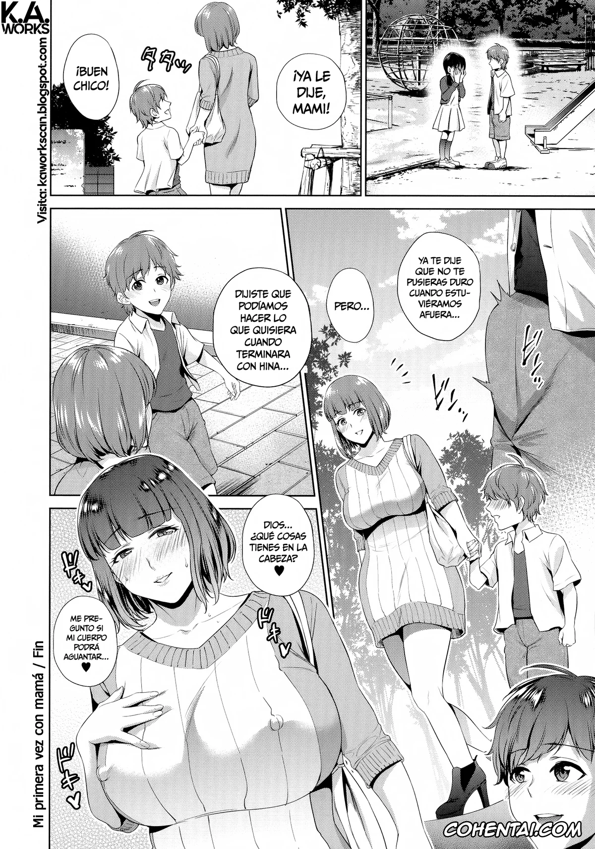 Original porno, Haha to Majiwaru Hi, pagina 53
