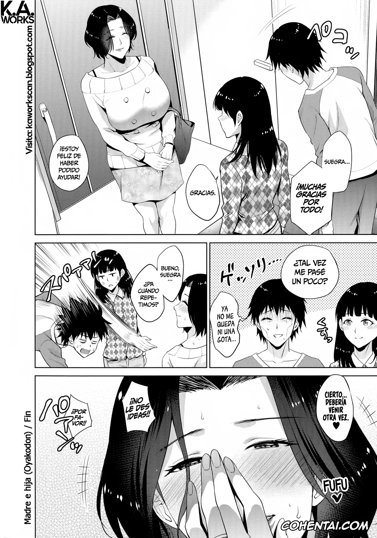 Original porno, Haha to Majiwaru Hi, pagina 77