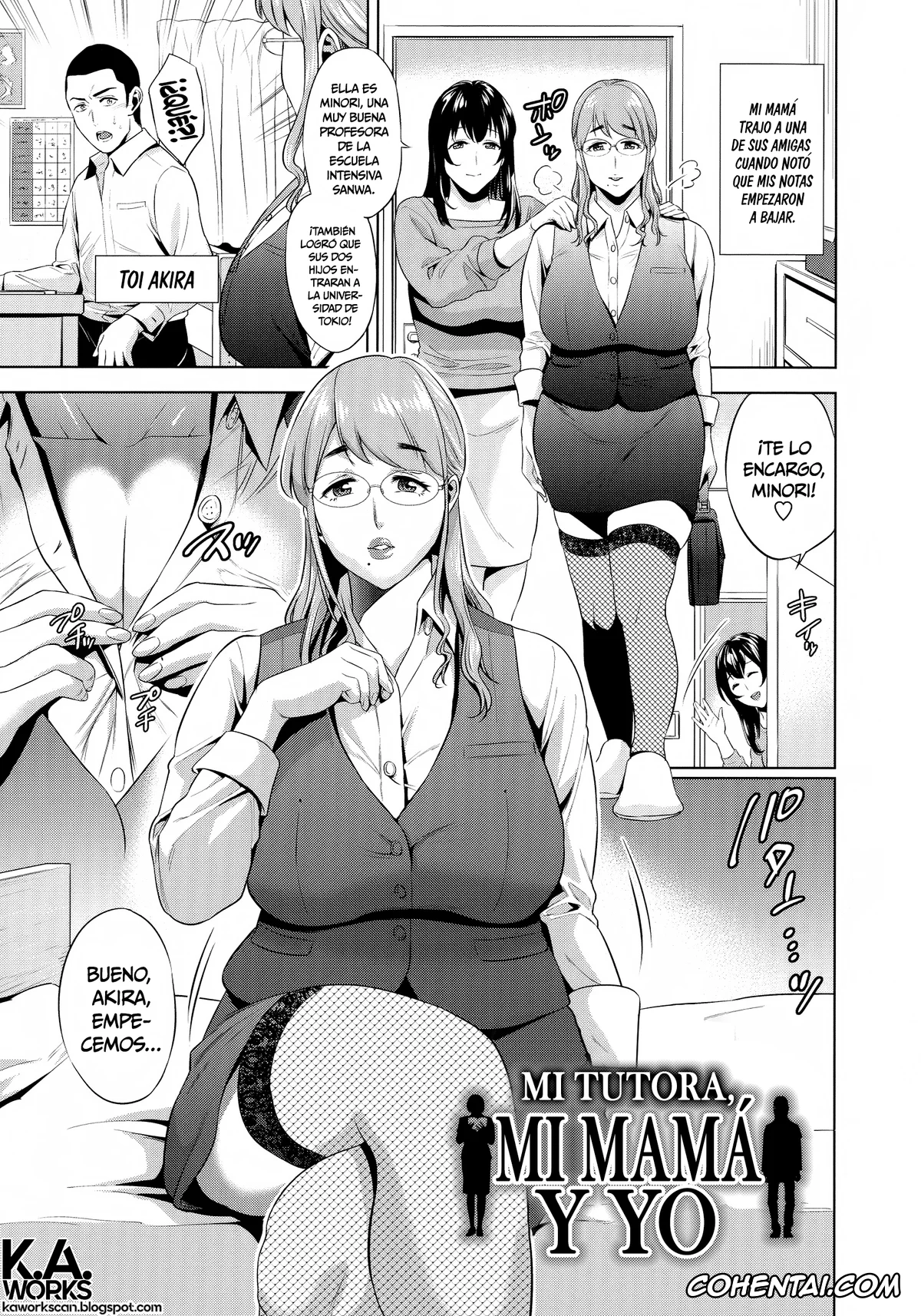 Original hentai, Haha to Majiwaru Hi, pagina 105