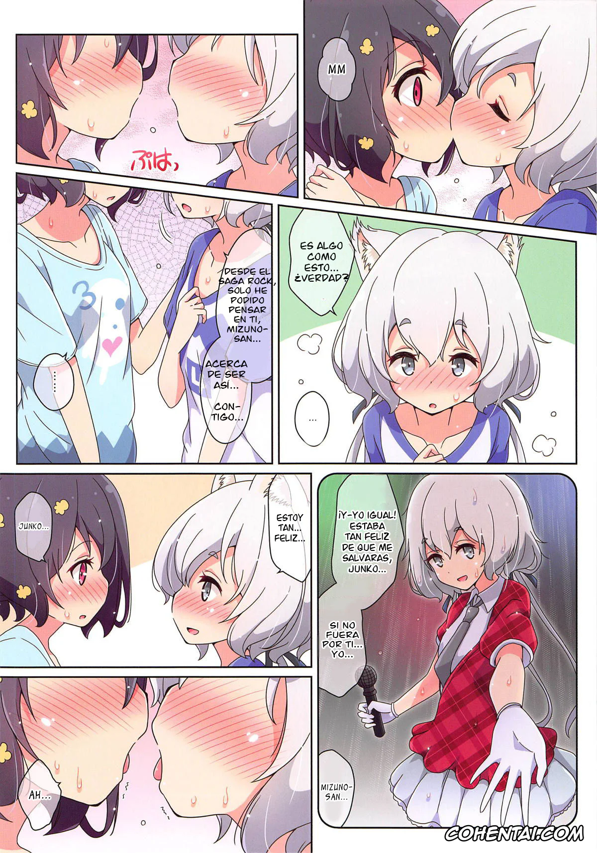 Zombie Land Saga hentai, Ai Mizuno hentai, Junko Konno hentai, Cat Land SAGA (Zombie Land Saga), pagina 6