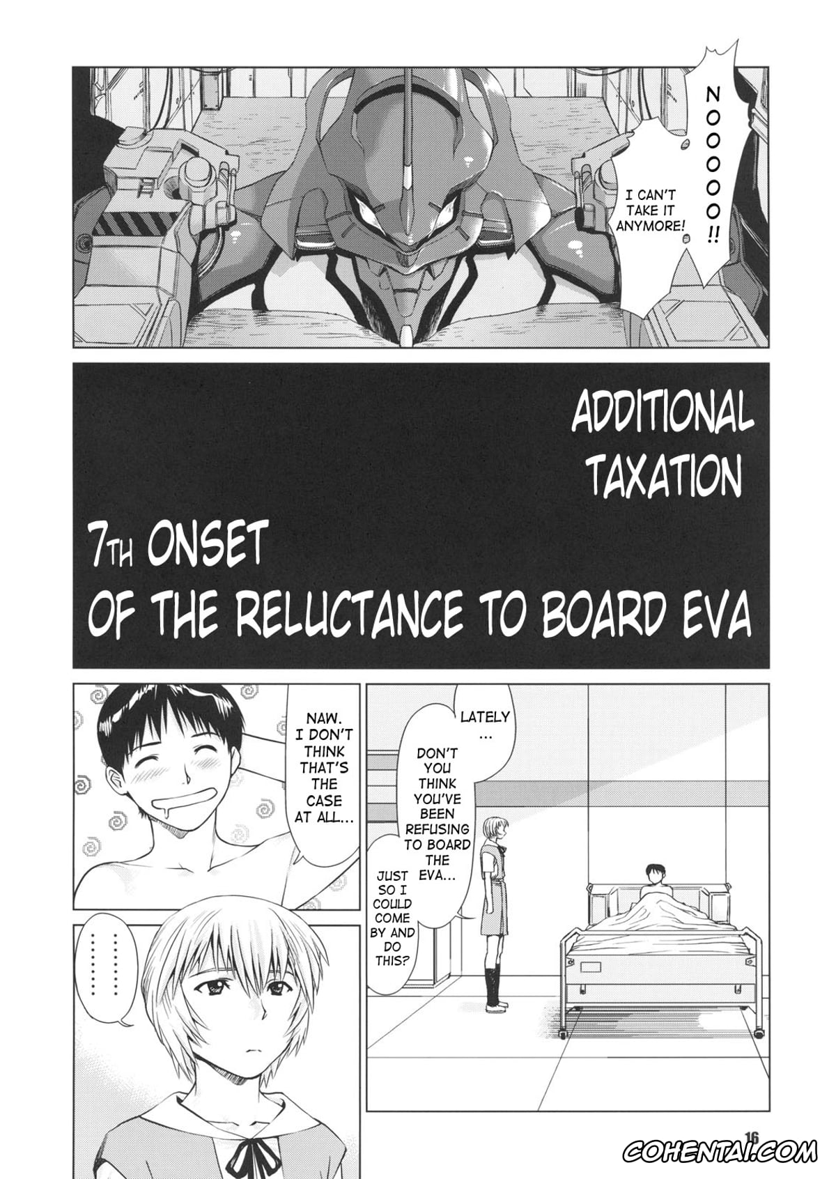 Neon Genesis Evangelion hentai, Rei Ayanami hentai, Shinji Ikari hentai, Ayanami no Okage (Neon Genesis Evangelion), pagina 15