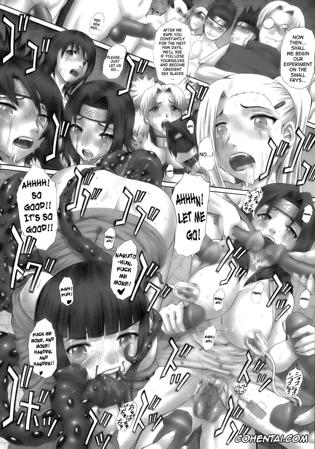 NARUTO xxx, Anko Mitarashi xxx, Hinata Hyuga xxx, Ino Yamanaka xxx, Sakura Haruno xxx, Shizune xxx, Tayuya xxx, Temari xxx, Tenten xxx, Tsunade xxx, PM 11 In Nin Dorei (Naruto), pagina 19