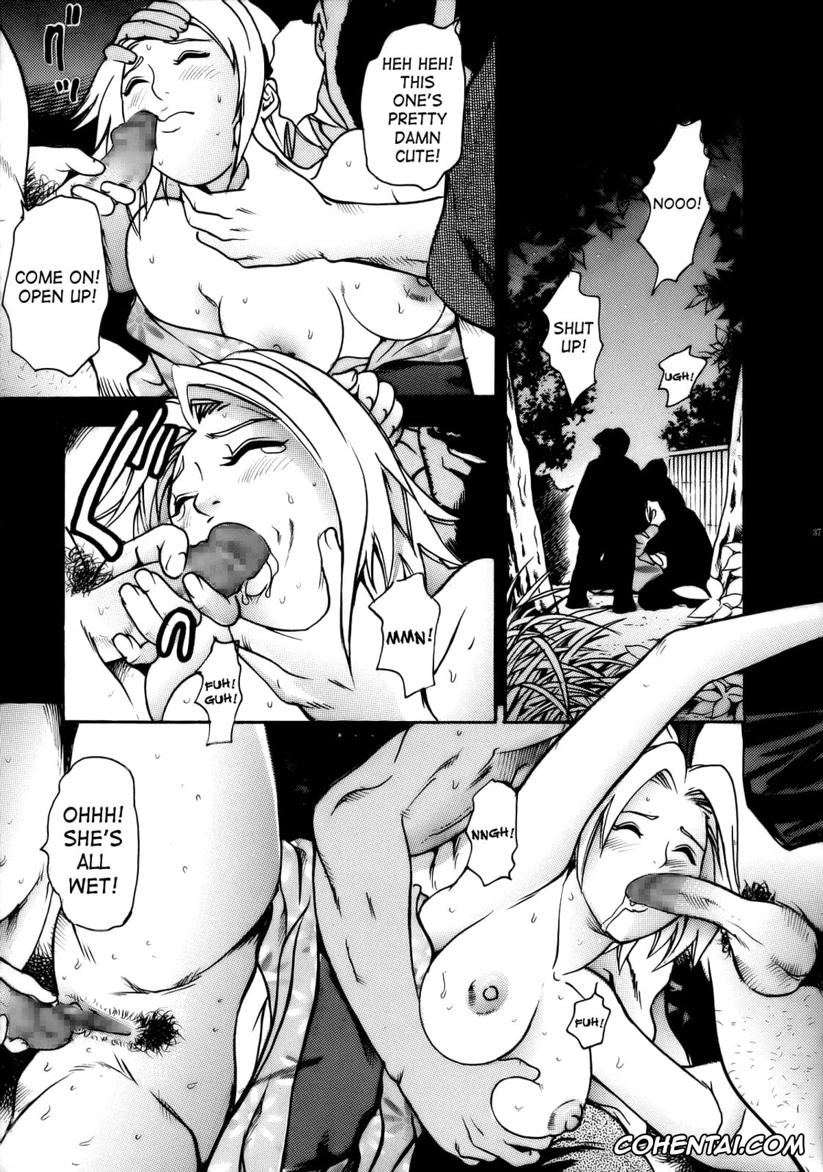 NARUTO porno, Anko Mitarashi porno, Hinata Hyuga porno, Ino Yamanaka porno, Sakura Haruno porno, Shizune porno, Tayuya porno, Temari porno, Tenten porno, Tsunade porno, PM 11 In Nin Dorei (Naruto), pagina 35