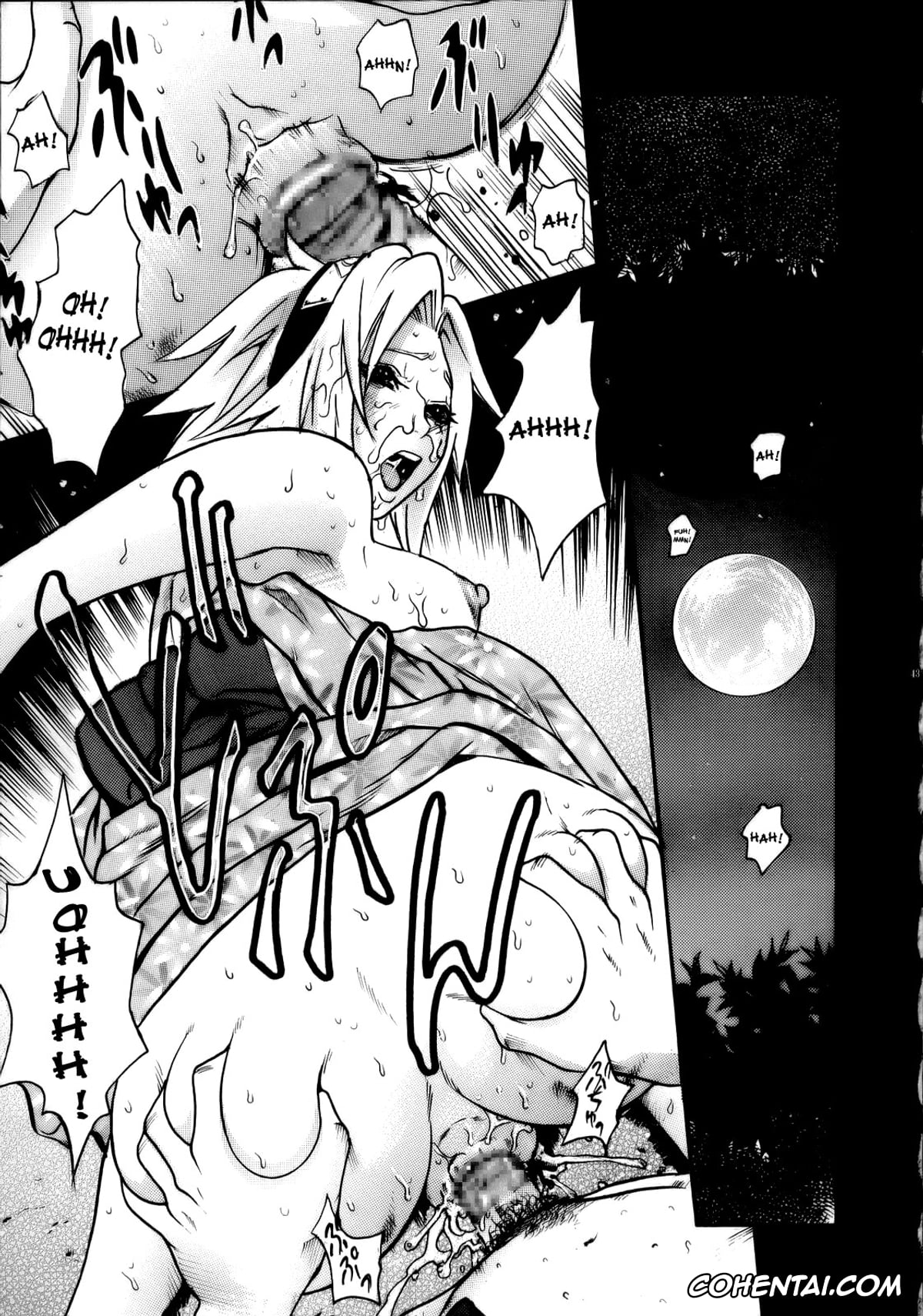 NARUTO porno, Anko Mitarashi porno, Hinata Hyuga porno, Ino Yamanaka porno, Sakura Haruno porno, Shizune porno, Tayuya porno, Temari porno, Tenten porno, Tsunade porno, PM 11 In Nin Dorei (Naruto), pagina 41