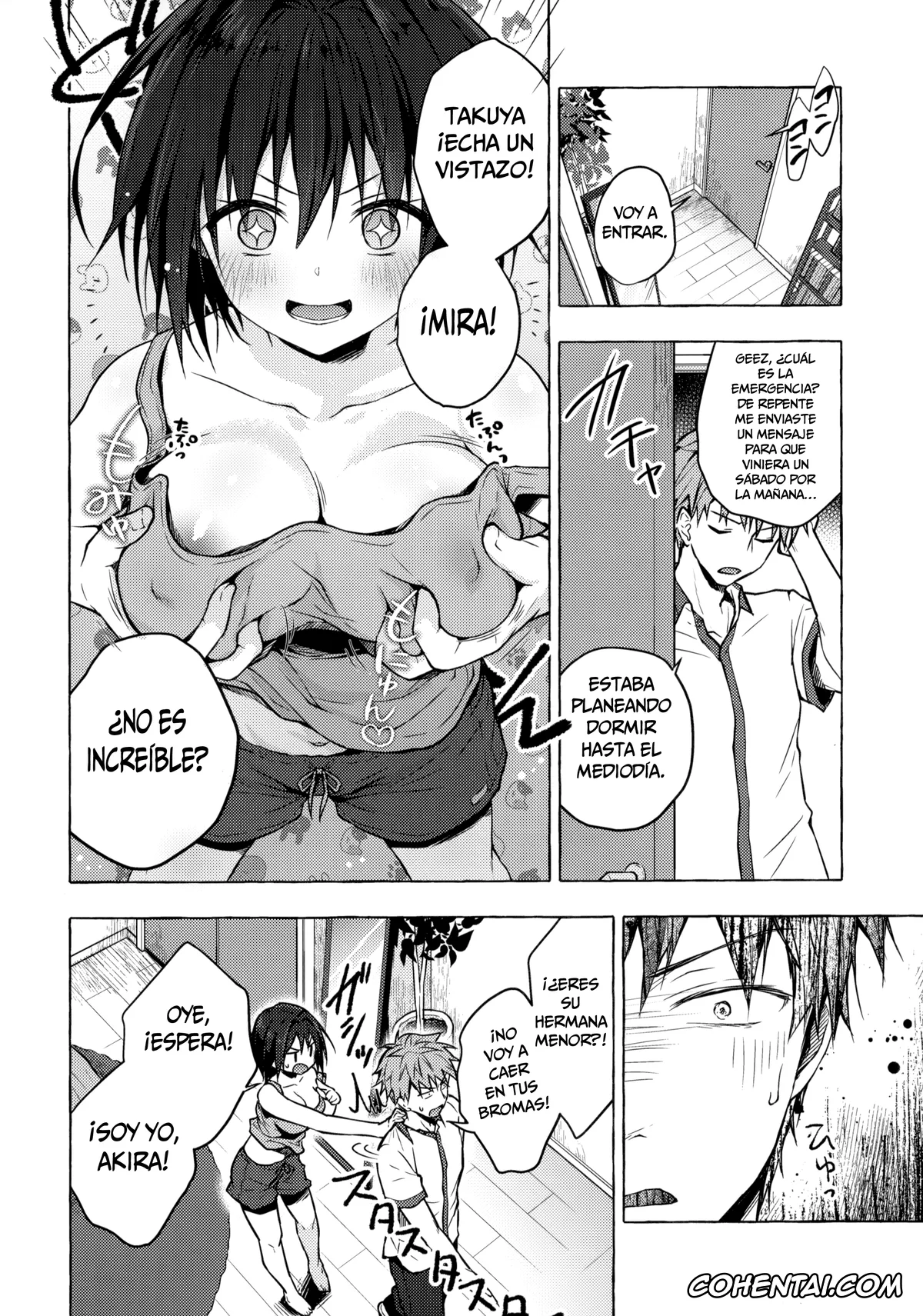 Original hentai, TS Akira-kun no Seiseikatsu, pagina 6