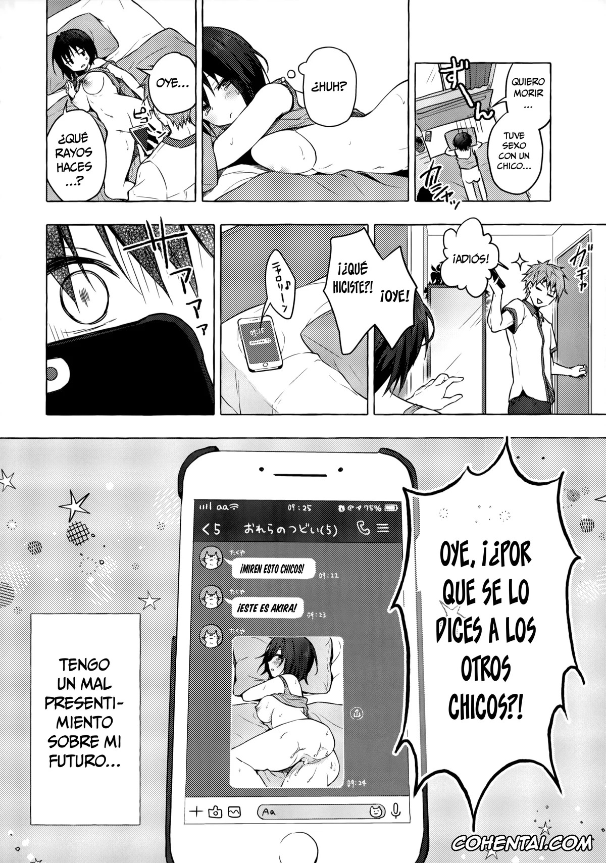 Original hentai, TS Akira-kun no Seiseikatsu, pagina 18