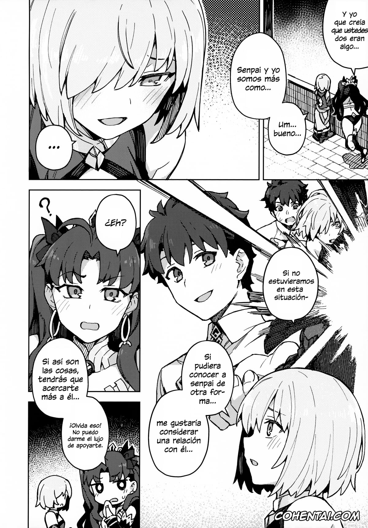 Fate/Grand Order hentai, Gudao | Ritsuka Fujimaru hentai, Ishtar hentai, Shielder | Mash Kyrielight hentai, Damegami Chuuihou (Fate/Grand Order), pagina 3