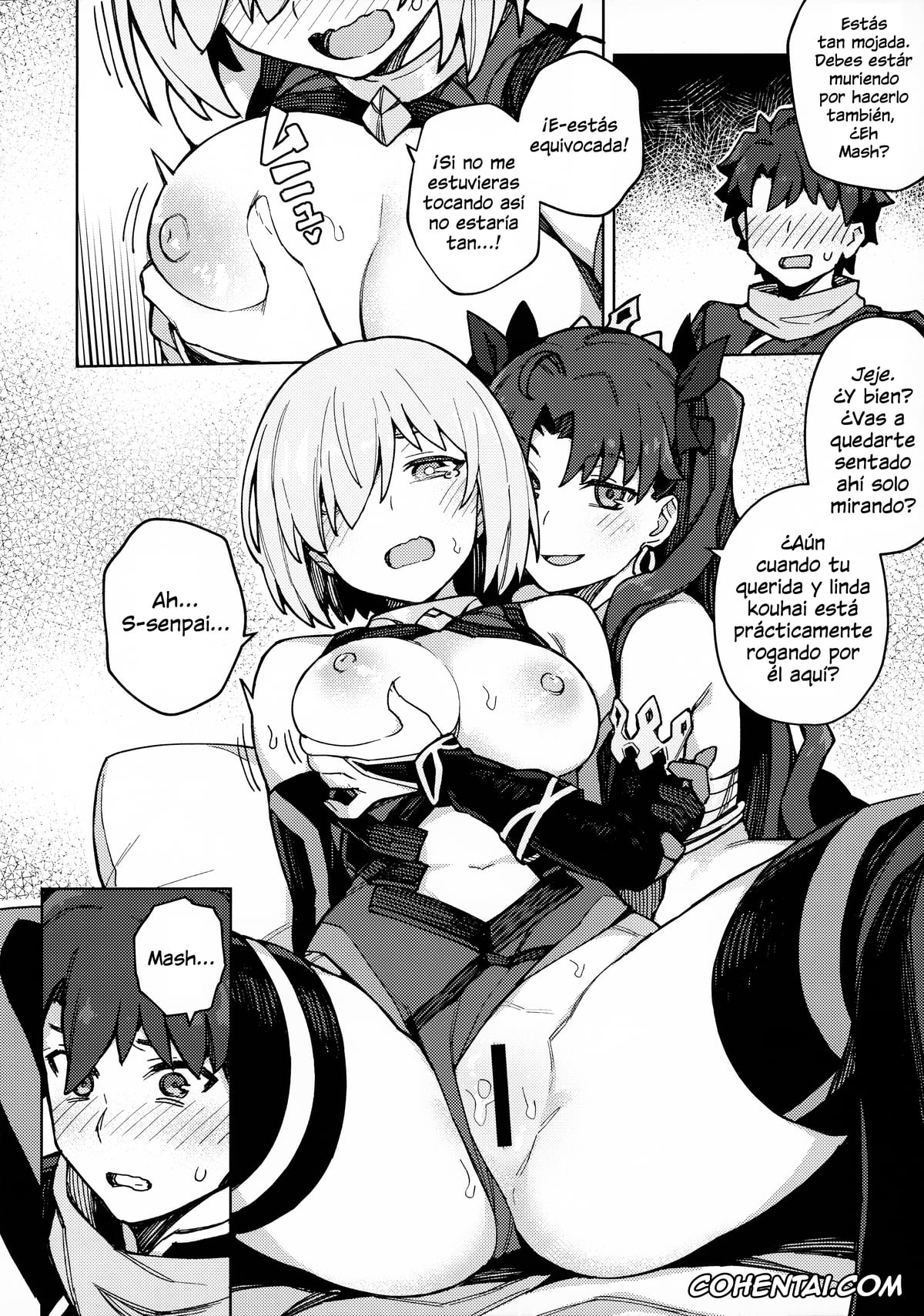 Fate/Grand Order porno, Gudao | Ritsuka Fujimaru porno, Ishtar porno, Shielder | Mash Kyrielight porno, Damegami Chuuihou (Fate/Grand Order), pagina 11