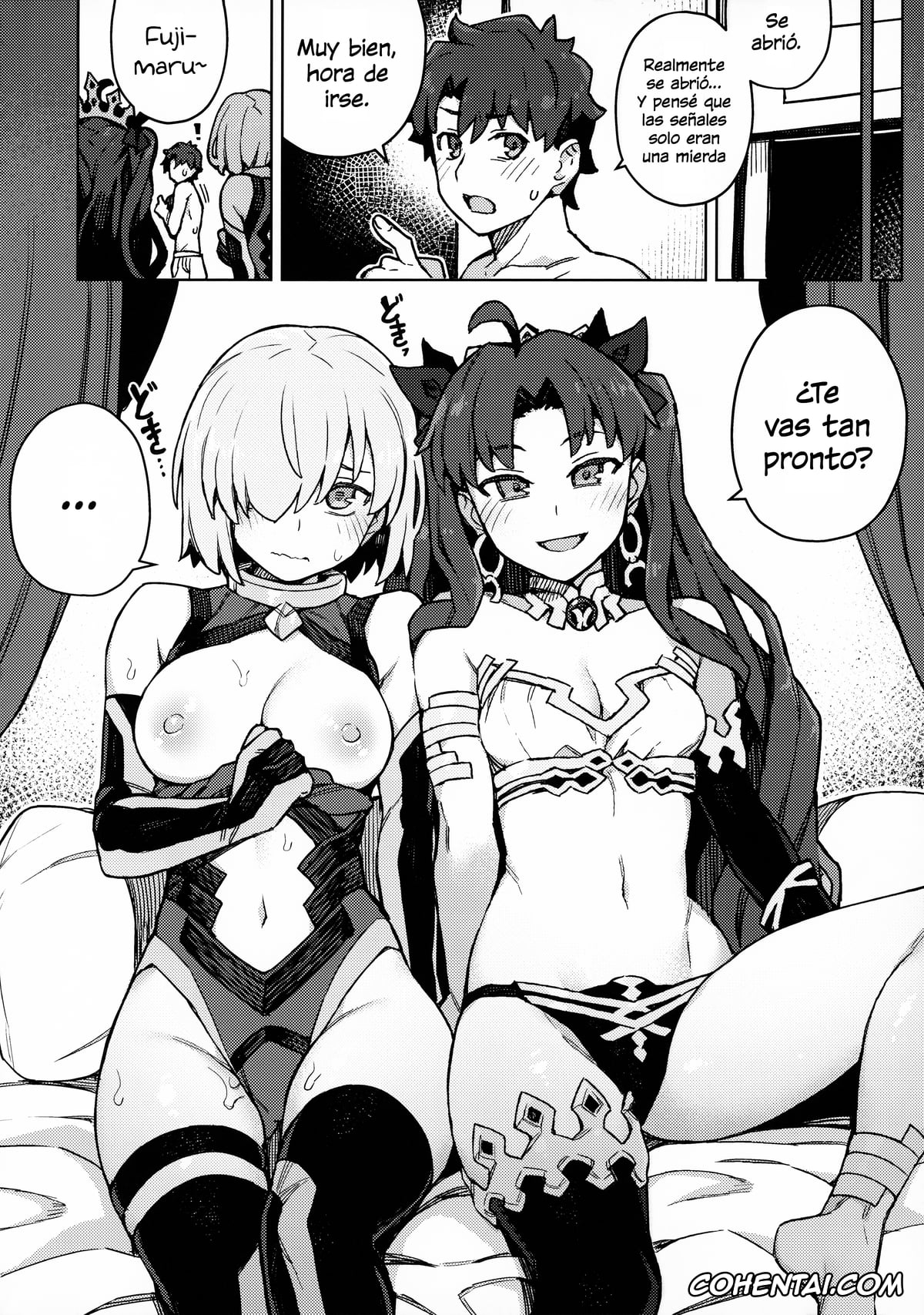 Fate/Grand Order porno, Gudao | Ritsuka Fujimaru porno, Ishtar porno, Shielder | Mash Kyrielight porno, Damegami Chuuihou (Fate/Grand Order), pagina 17