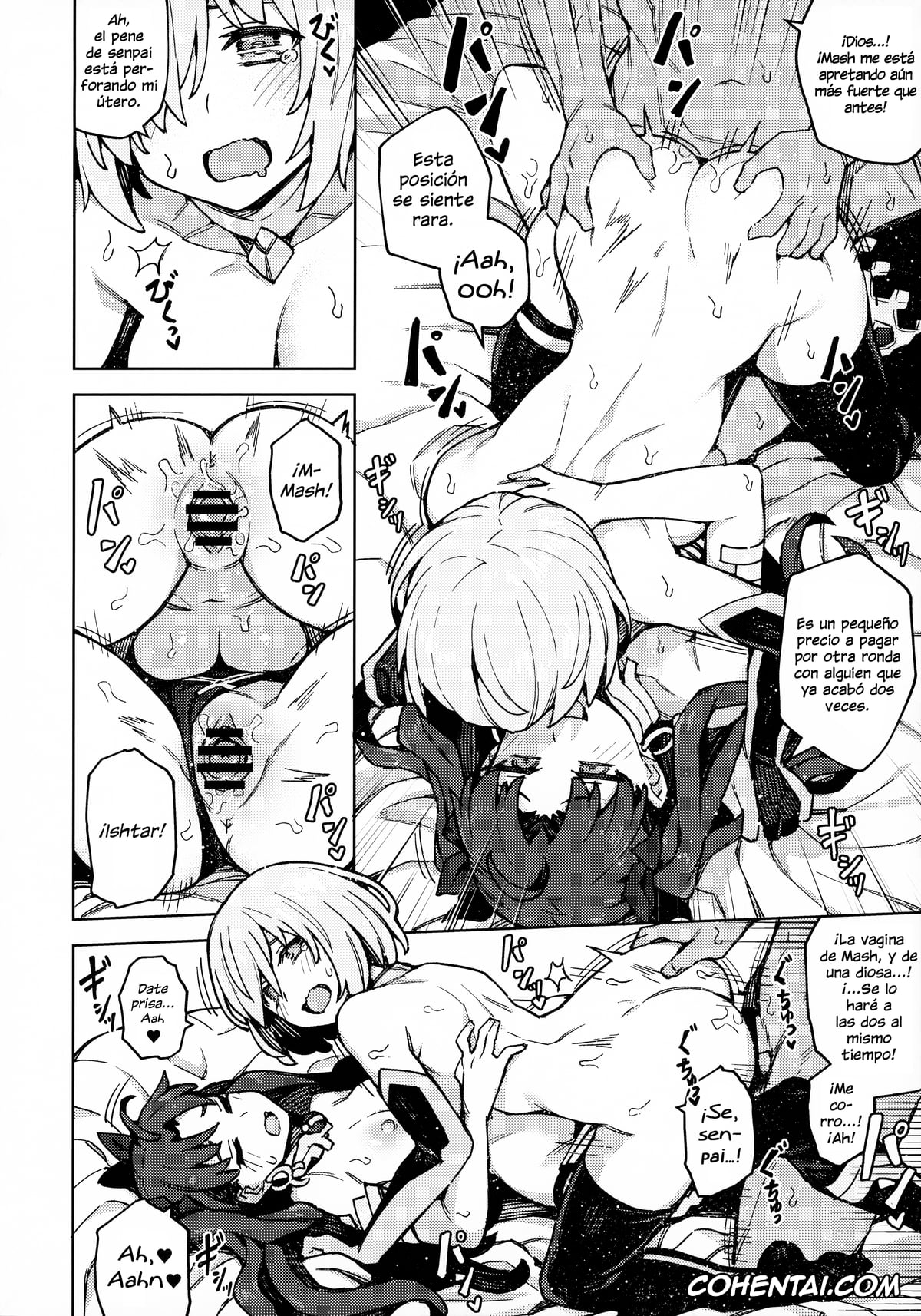 Fate/Grand Order hentai, Gudao | Ritsuka Fujimaru hentai, Ishtar hentai, Shielder | Mash Kyrielight hentai, Damegami Chuuihou (Fate/Grand Order), pagina 21
