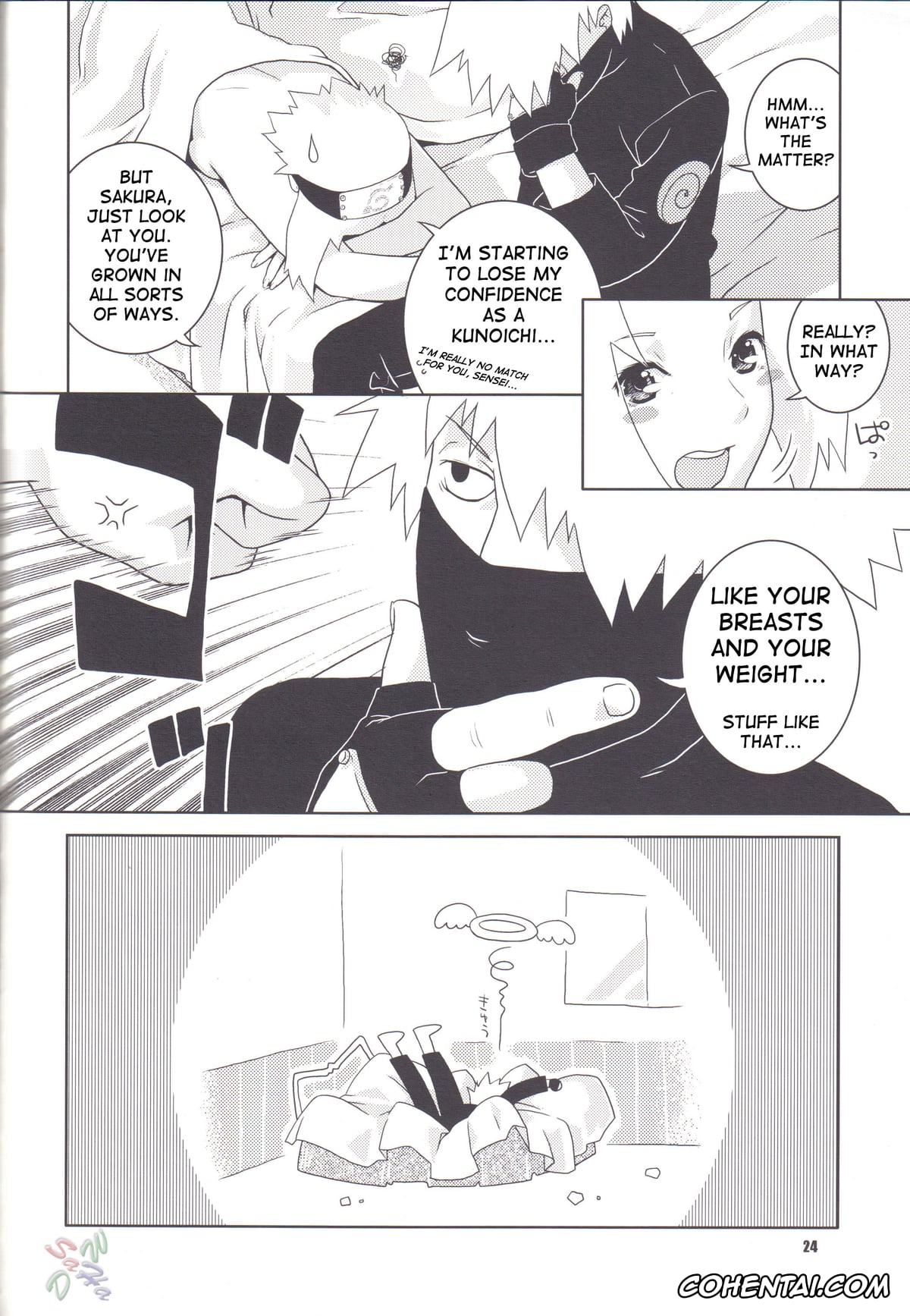 NARUTO xxx, Kakashi Hatake xxx, Sakura Haruno xxx, Icha Icha Unbalance (Naruto), pagina 22