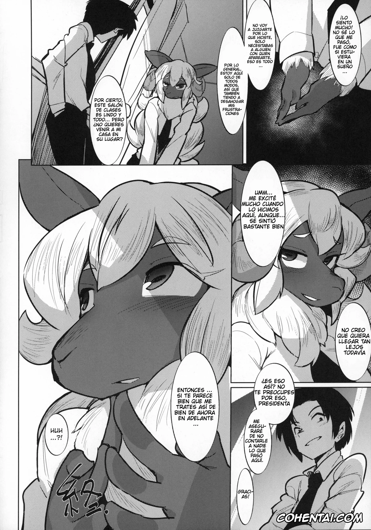 Original hentai, Ohitsuji-chan no Yuutsu. (Kemokko Lovers 10), pagina 6